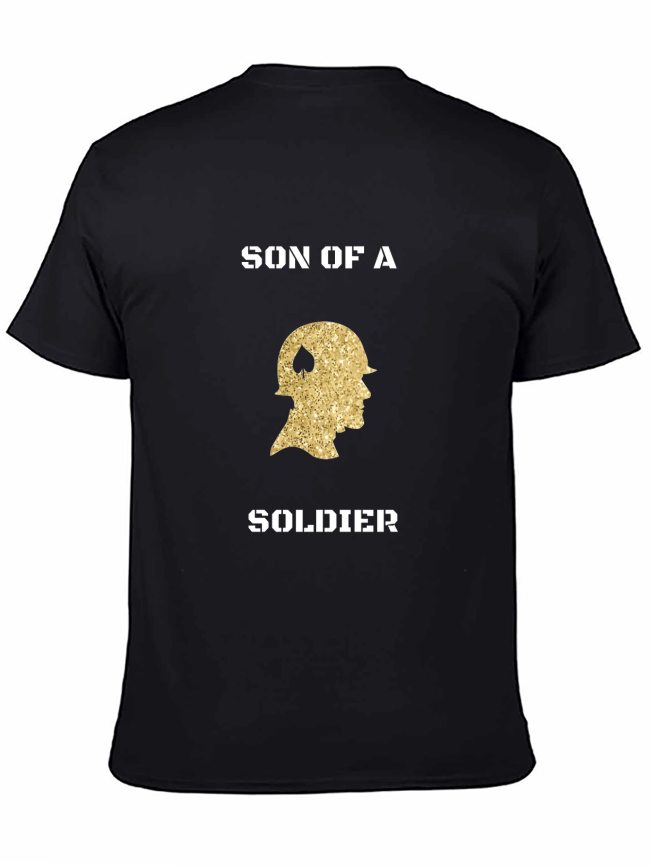 Son of a Soldier Graphic Tee - Black