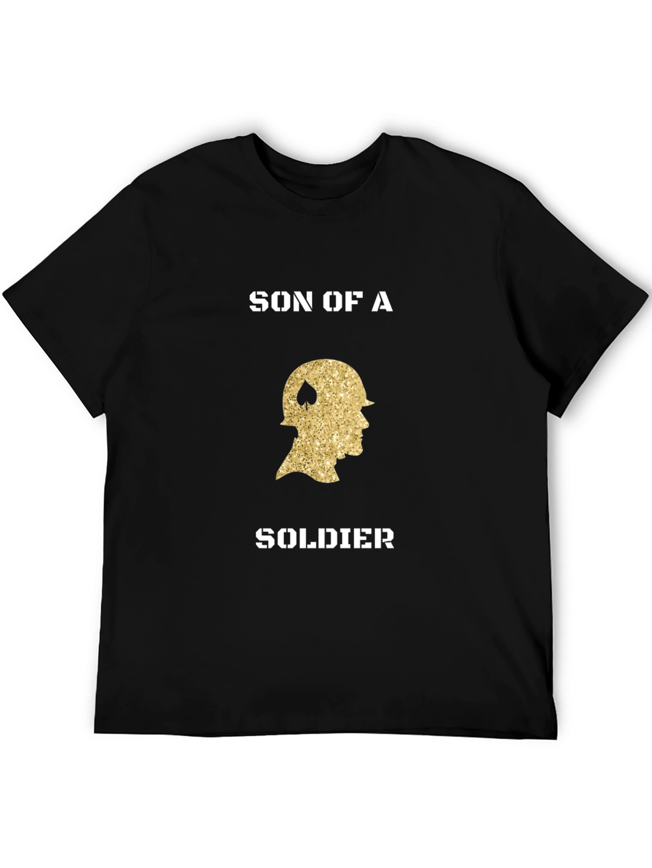 Son of a Soldier Graphic Tee - Black