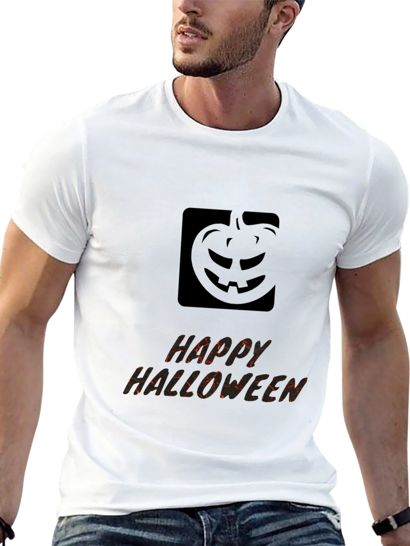 Happy Halloween Pumpkin Graphic Tee