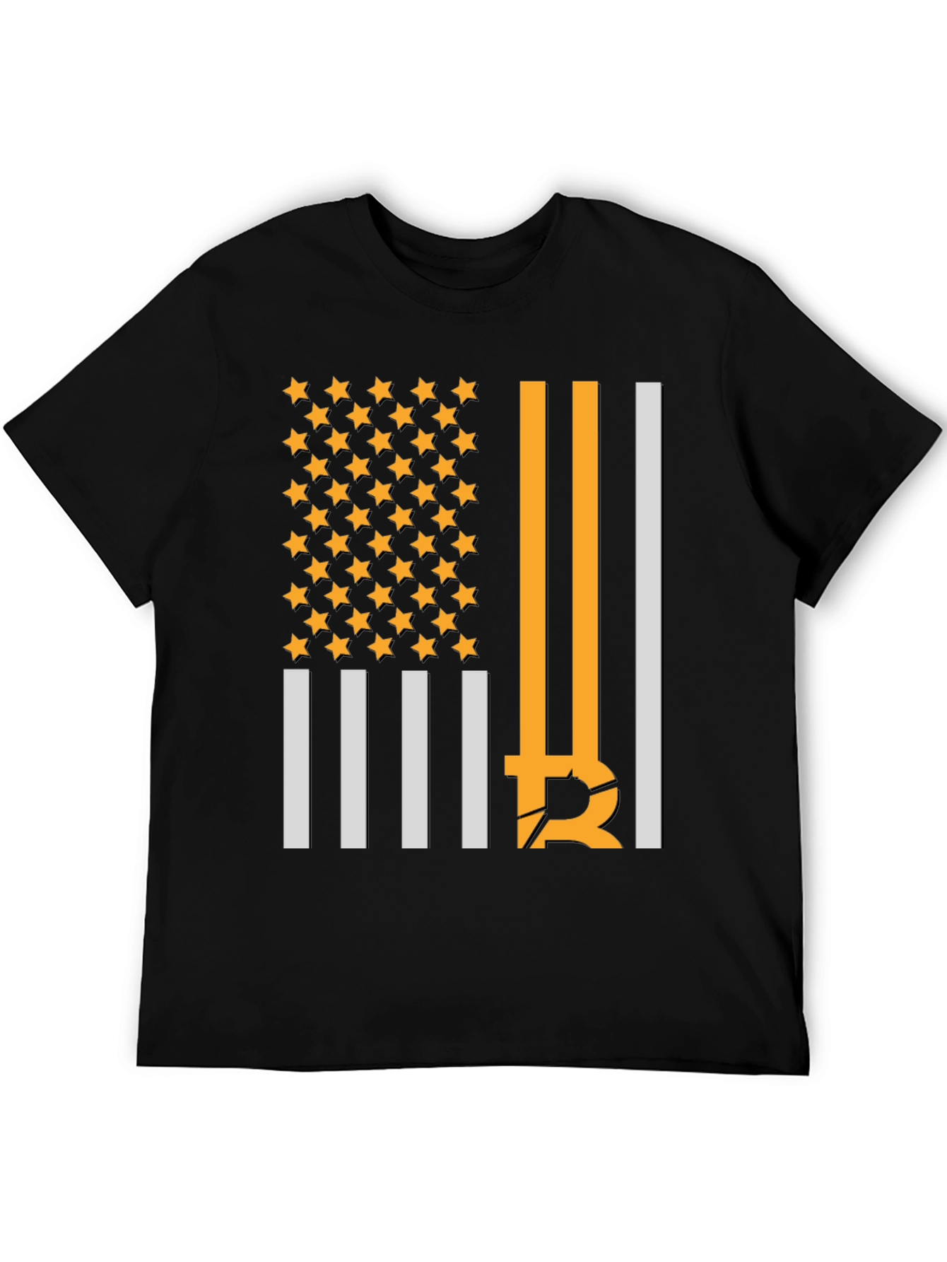 Bitcoin American Flag T-Shirt