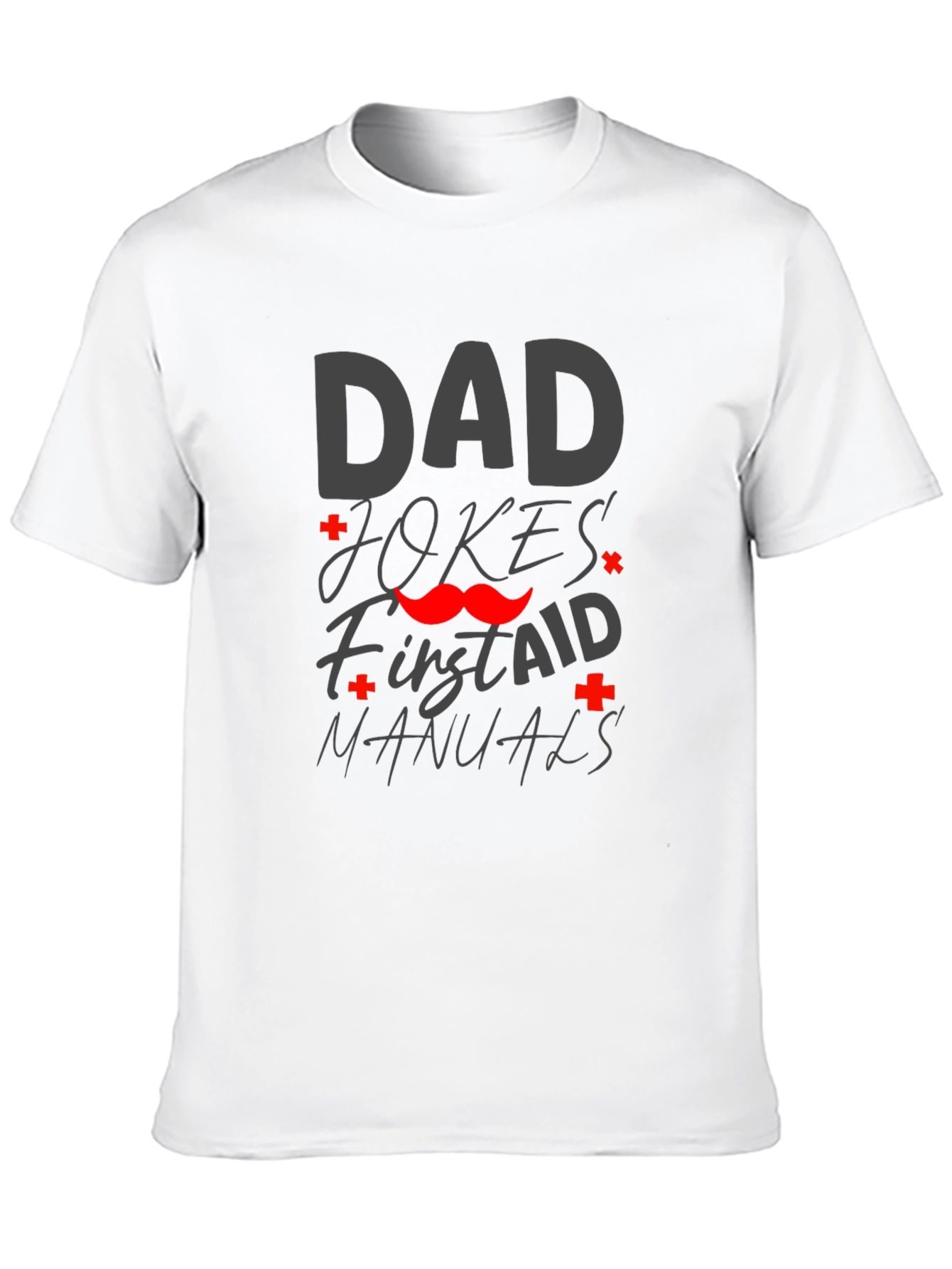 Dad Jokes First Aid Manuals Graphic Tee