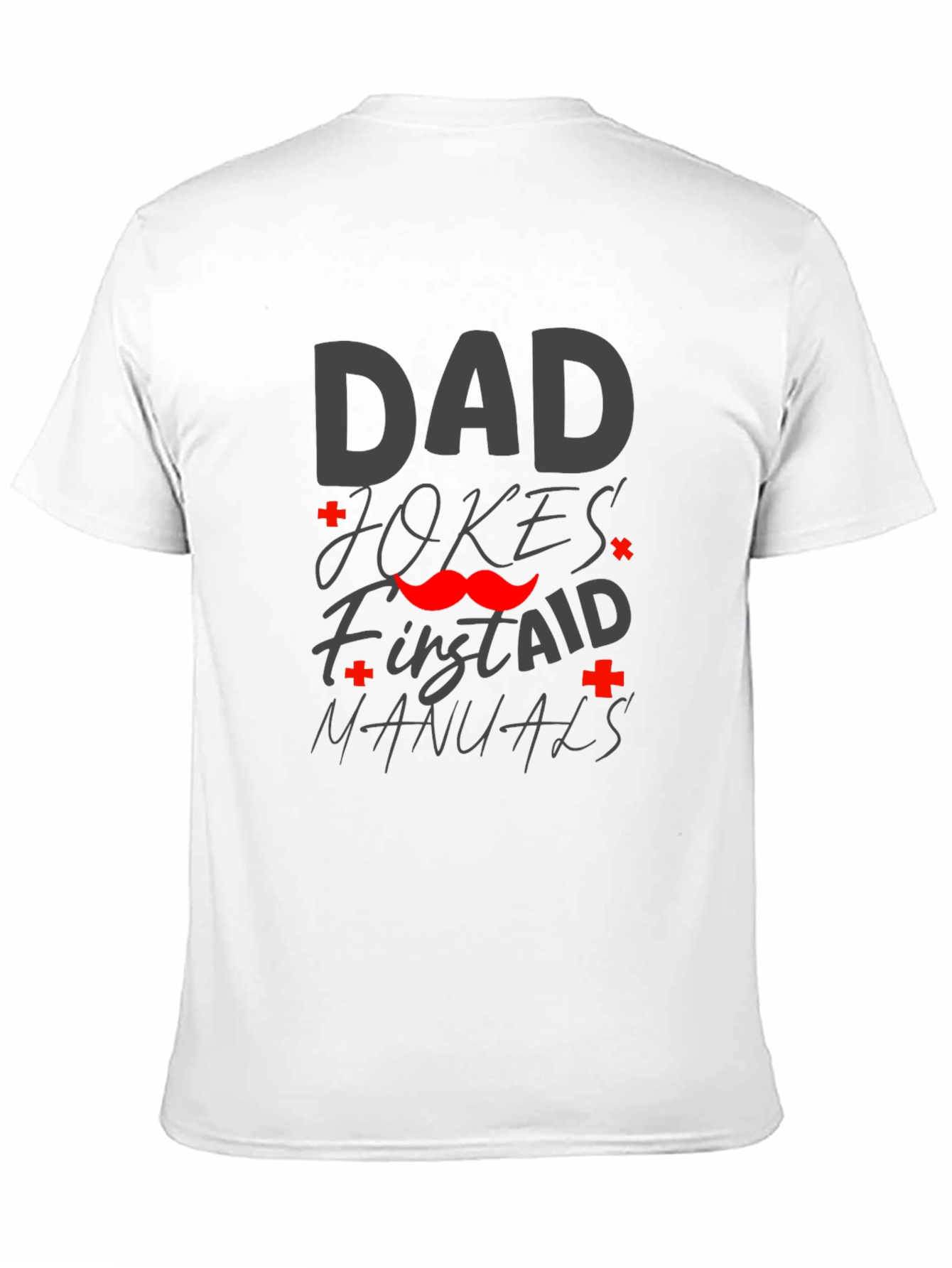 Dad Jokes First Aid Manuals Graphic Tee