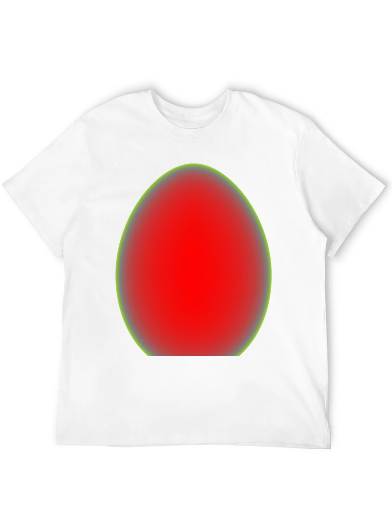 Red Egg Graphic Tee - Casual Unisex T-Shirt