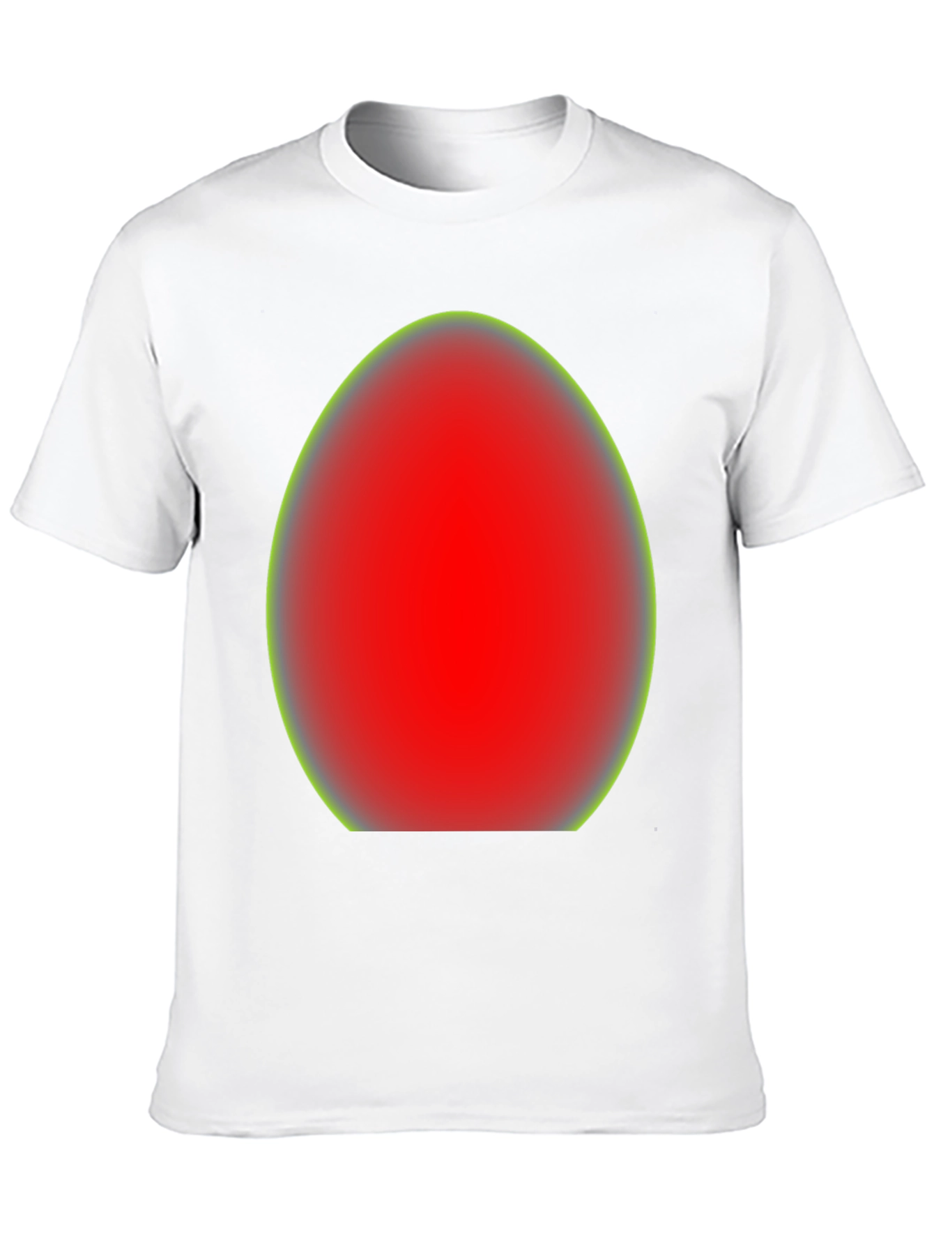 Red Egg Graphic Tee - Casual Unisex T-Shirt