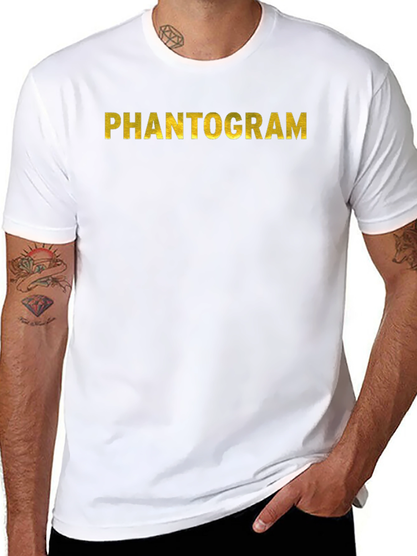Phantogram Black Graphic T-Shirt