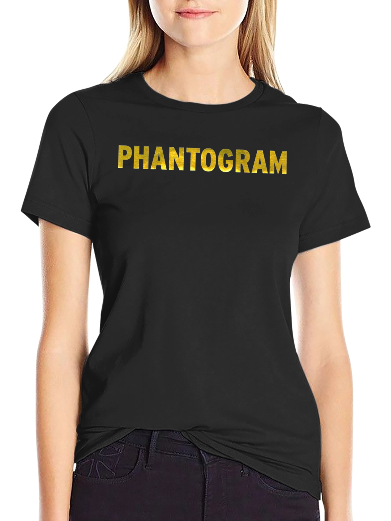 Phantogram Black Graphic T-Shirt