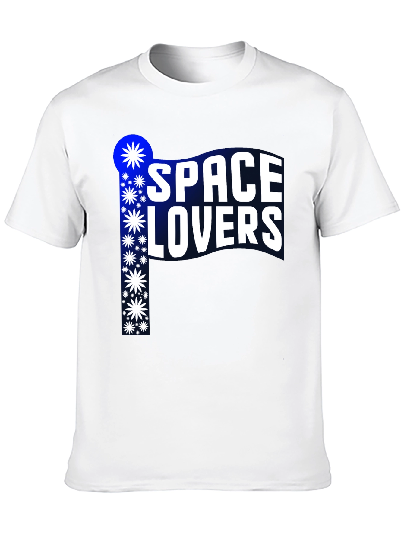 Space Lovers Graphic Tee - Black