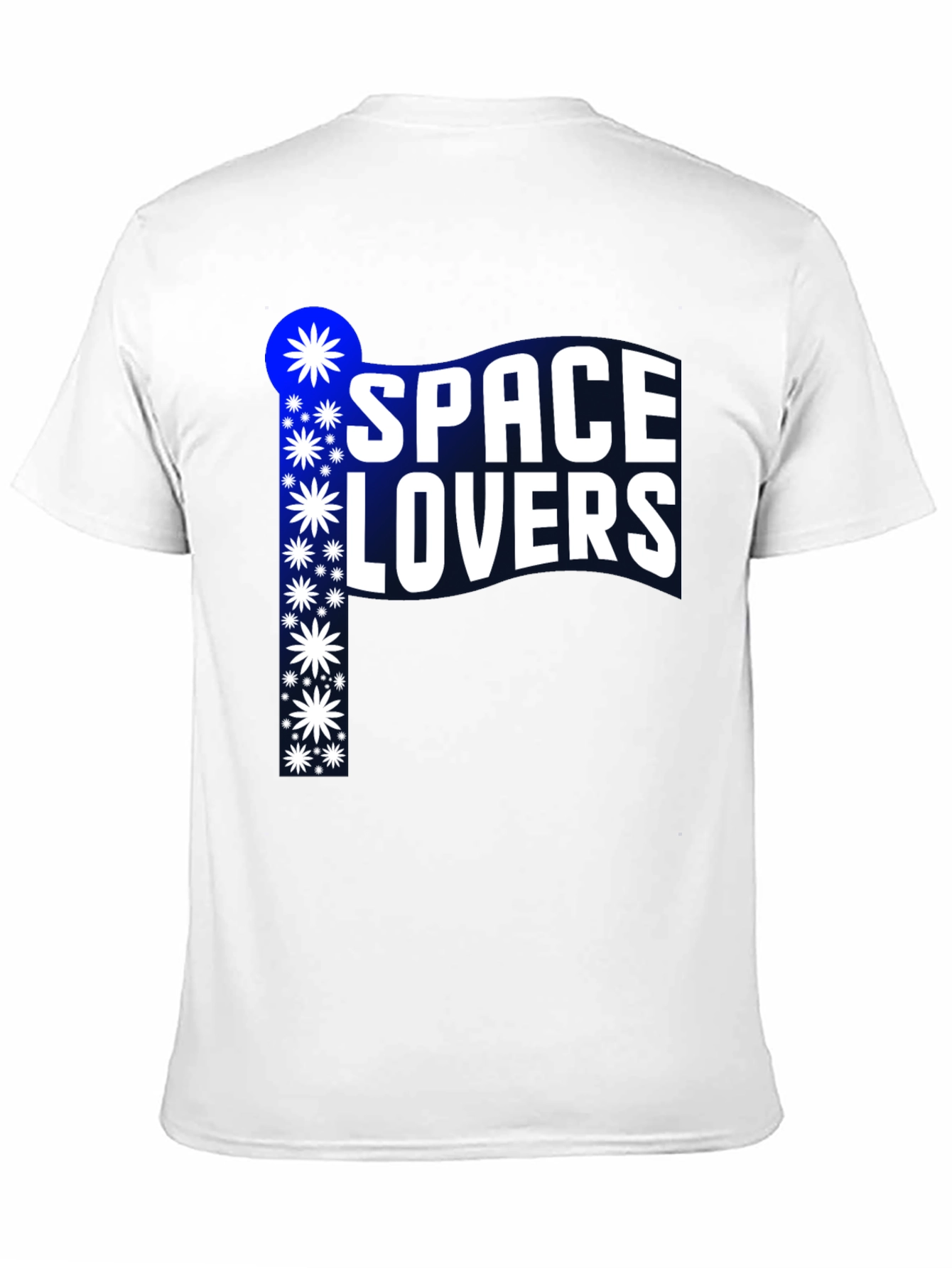 Space Lovers Graphic Tee - Black