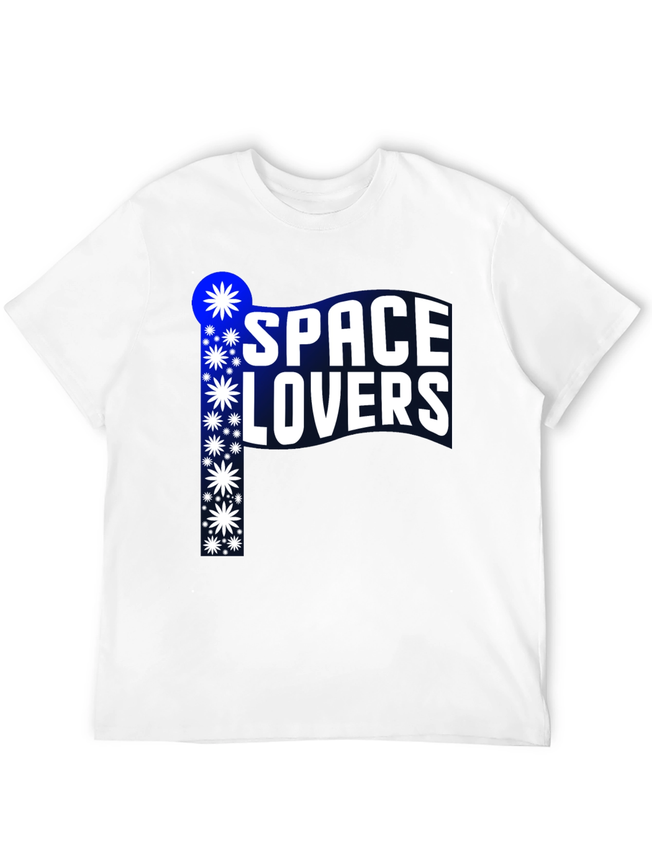 Space Lovers Graphic Tee - Black