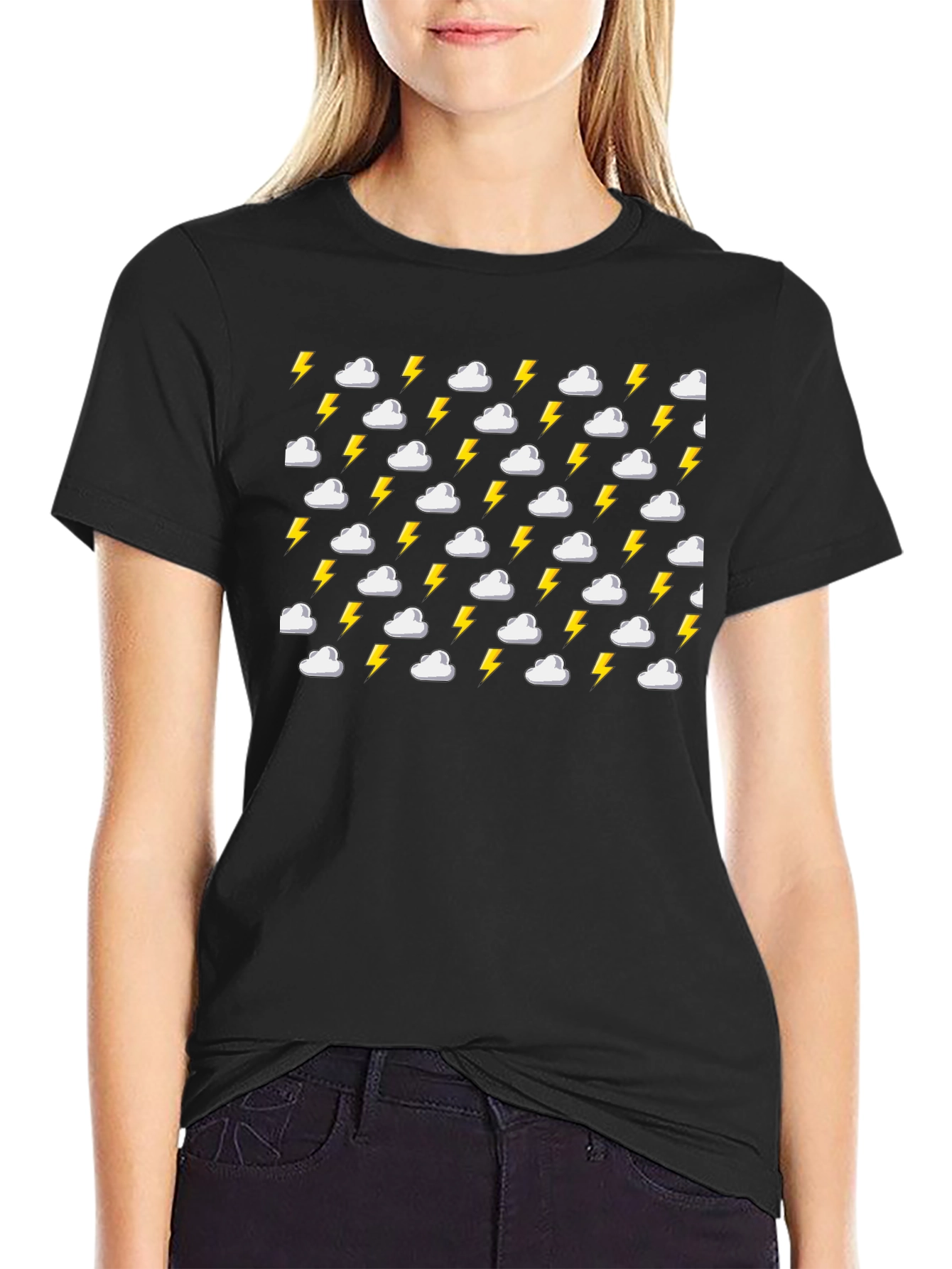 Stormy Weather Black T-Shirt