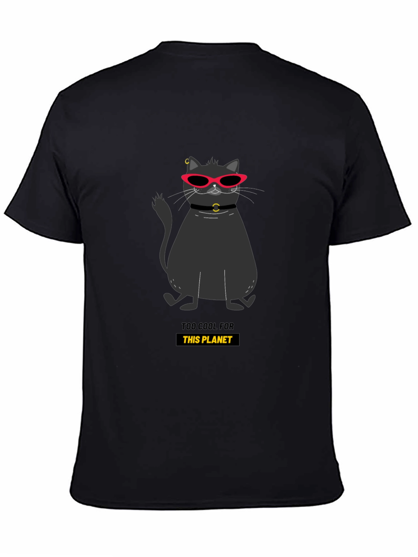 Cool Cat Tee: Too Cool for This Planet