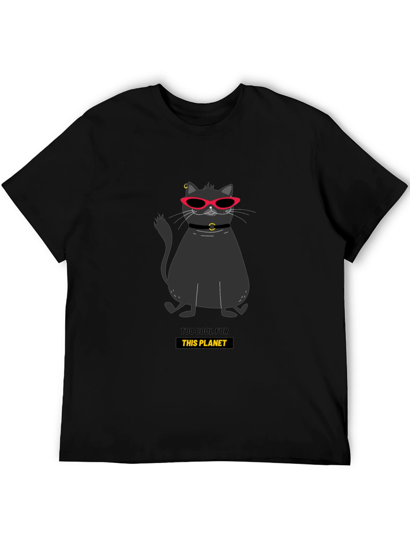 Cool Cat Tee: Too Cool for This Planet