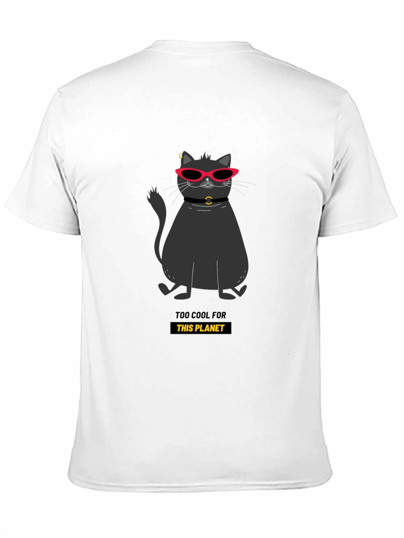 Cool Cat Tee: Too Cool for This Planet