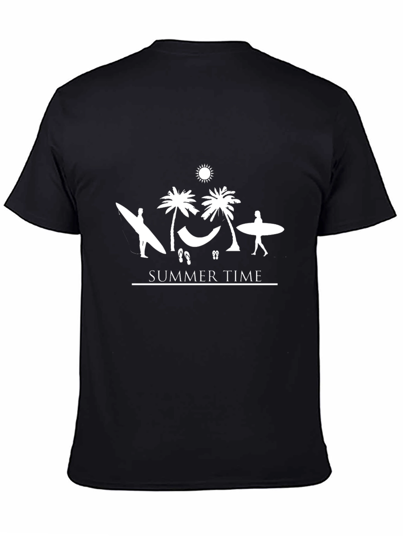 Summer Time Graphic Tee - Beach Vibe Shirt