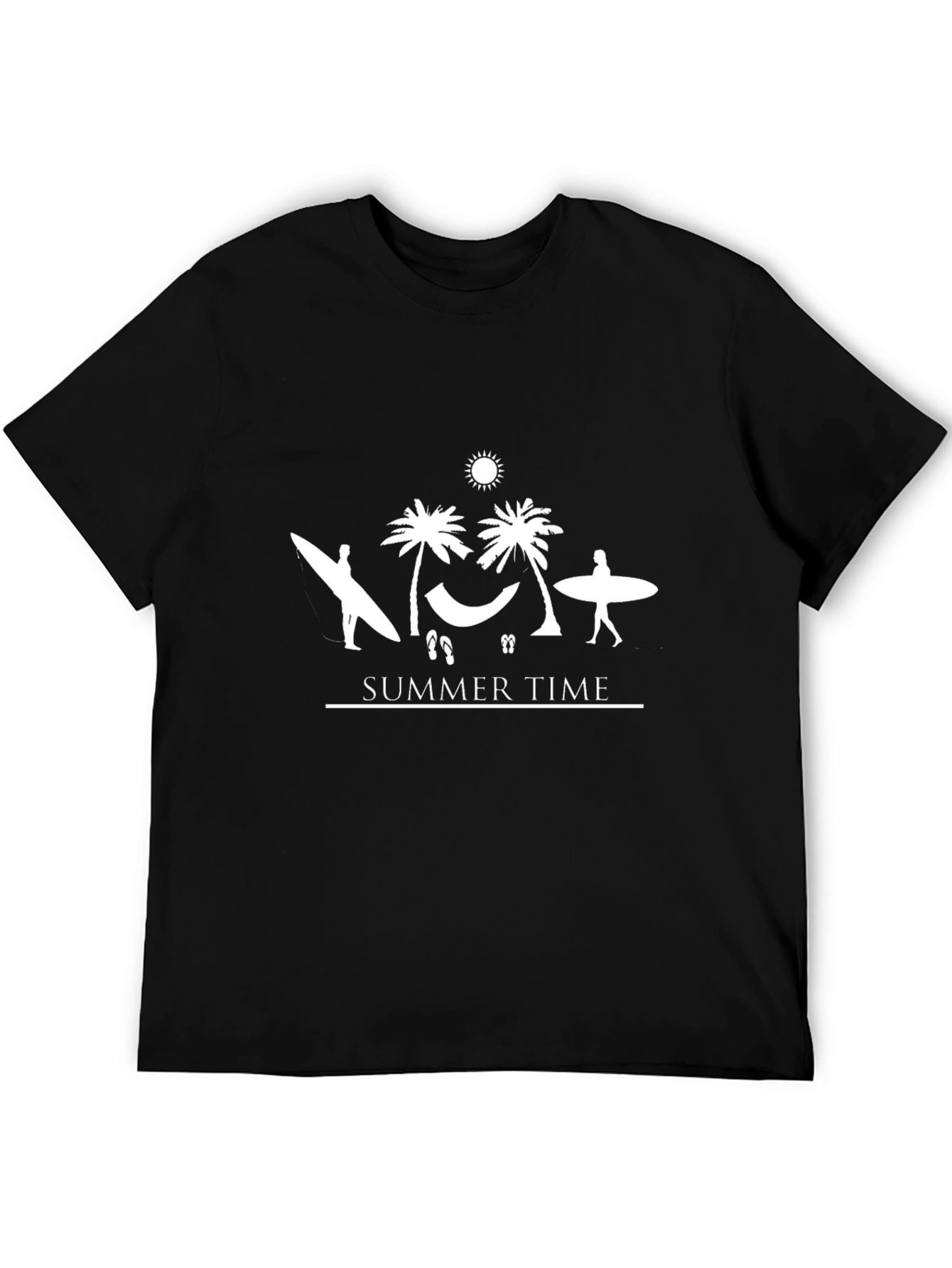 Summer Time Graphic Tee - Beach Vibe Shirt