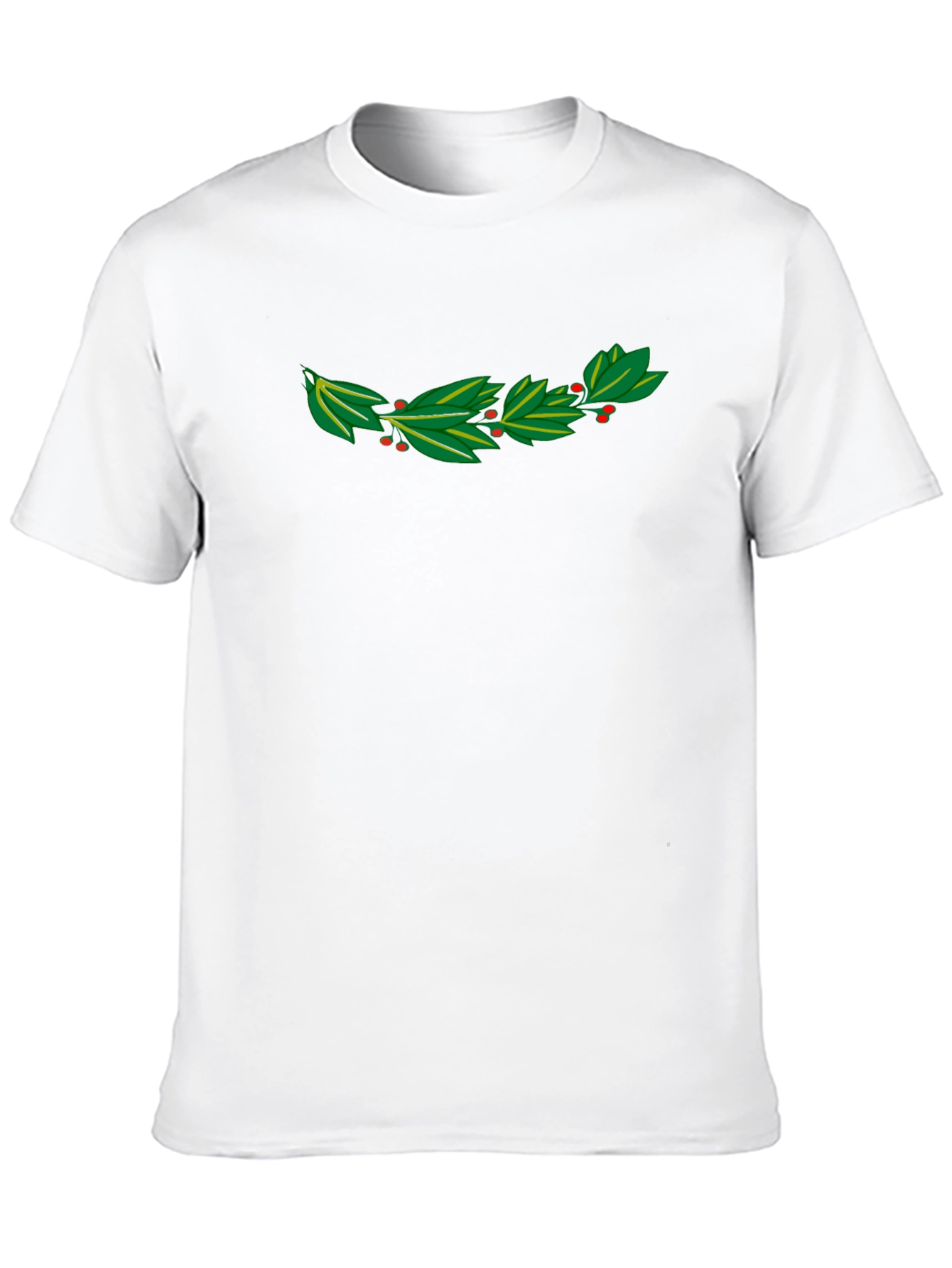 Leafy Crown T-Shirt - Organic Cotton Blend