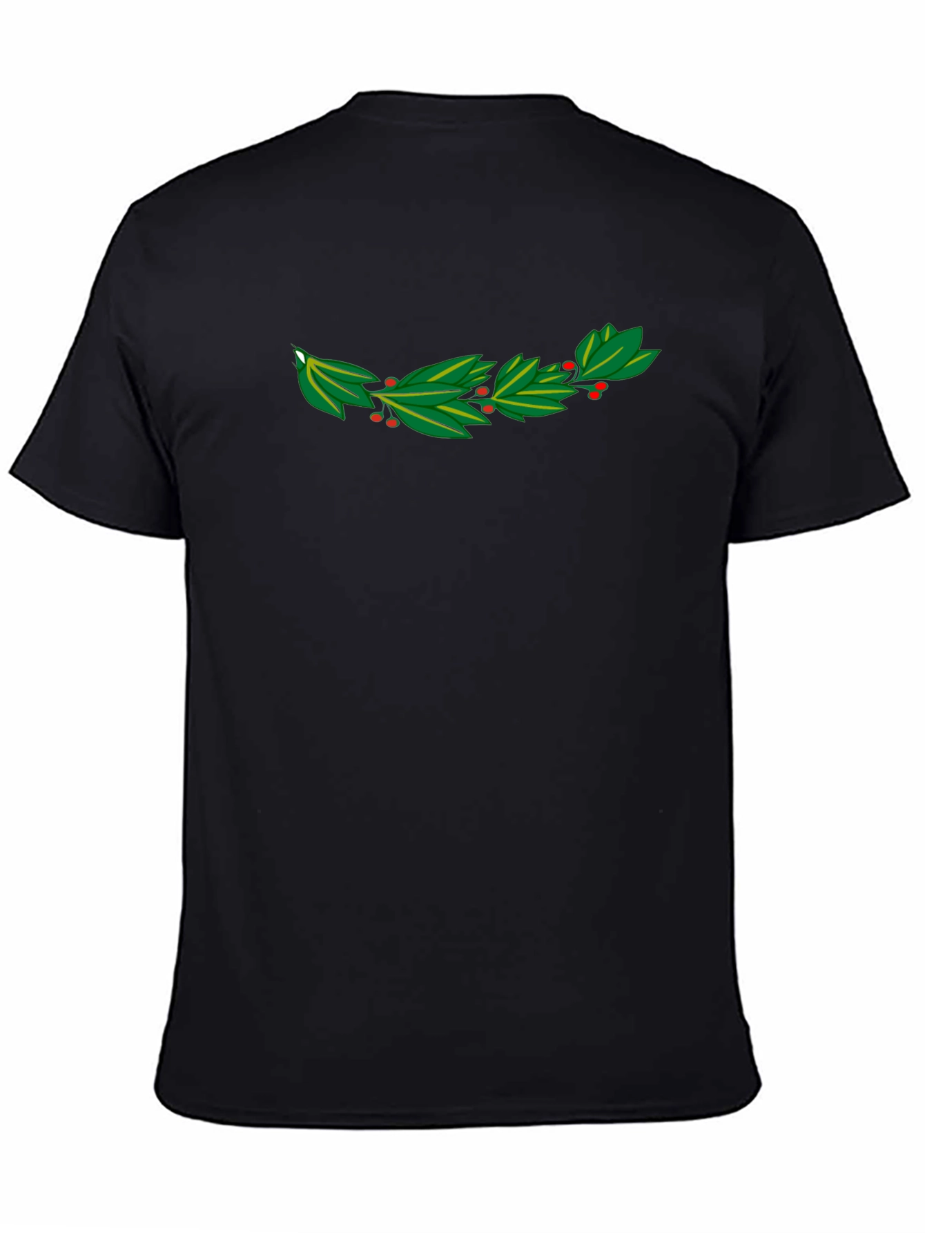 Leafy Crown T-Shirt - Organic Cotton Blend