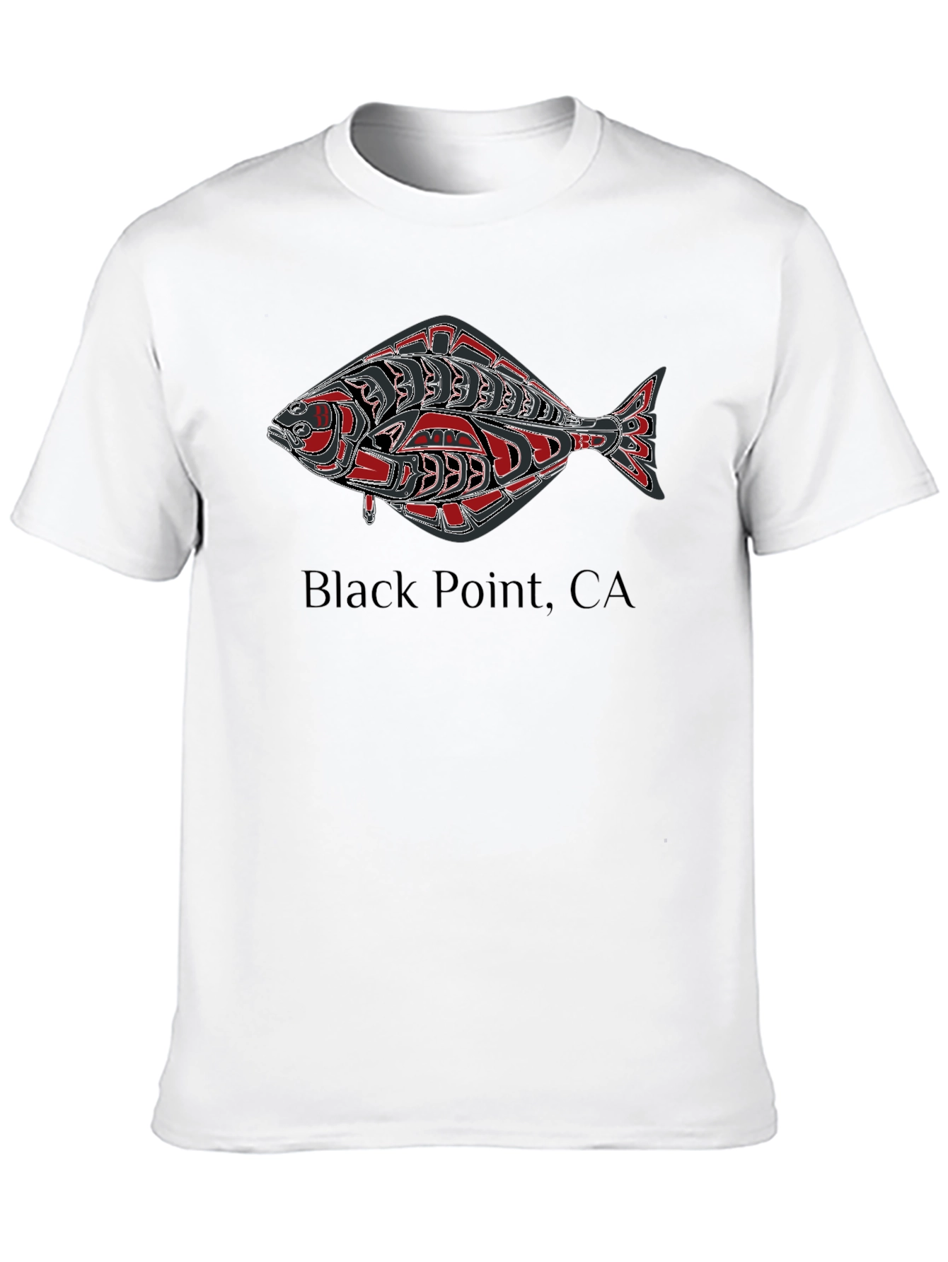 Black Point CA Fish Graphic Tee