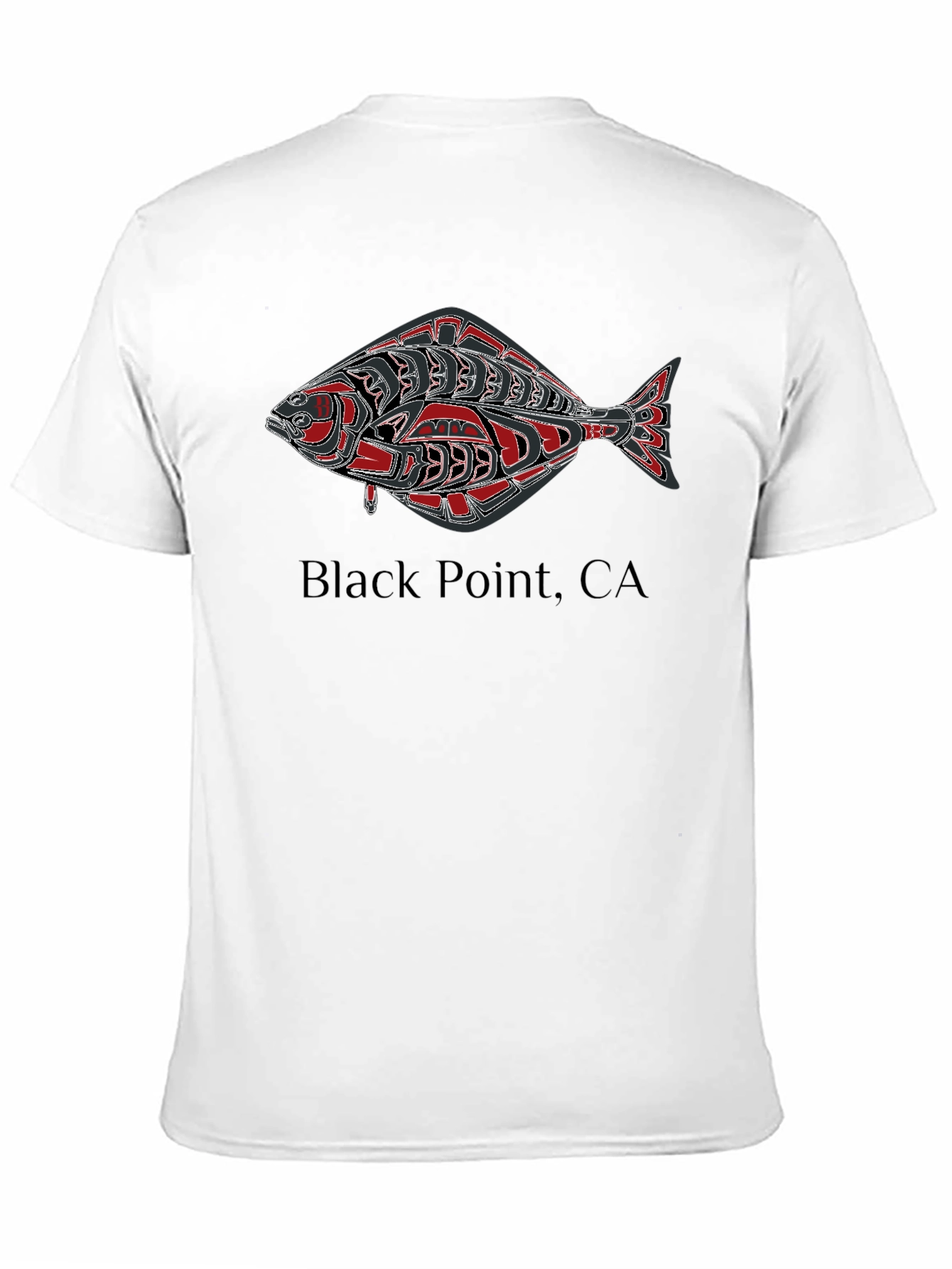 Black Point CA Fish Graphic Tee