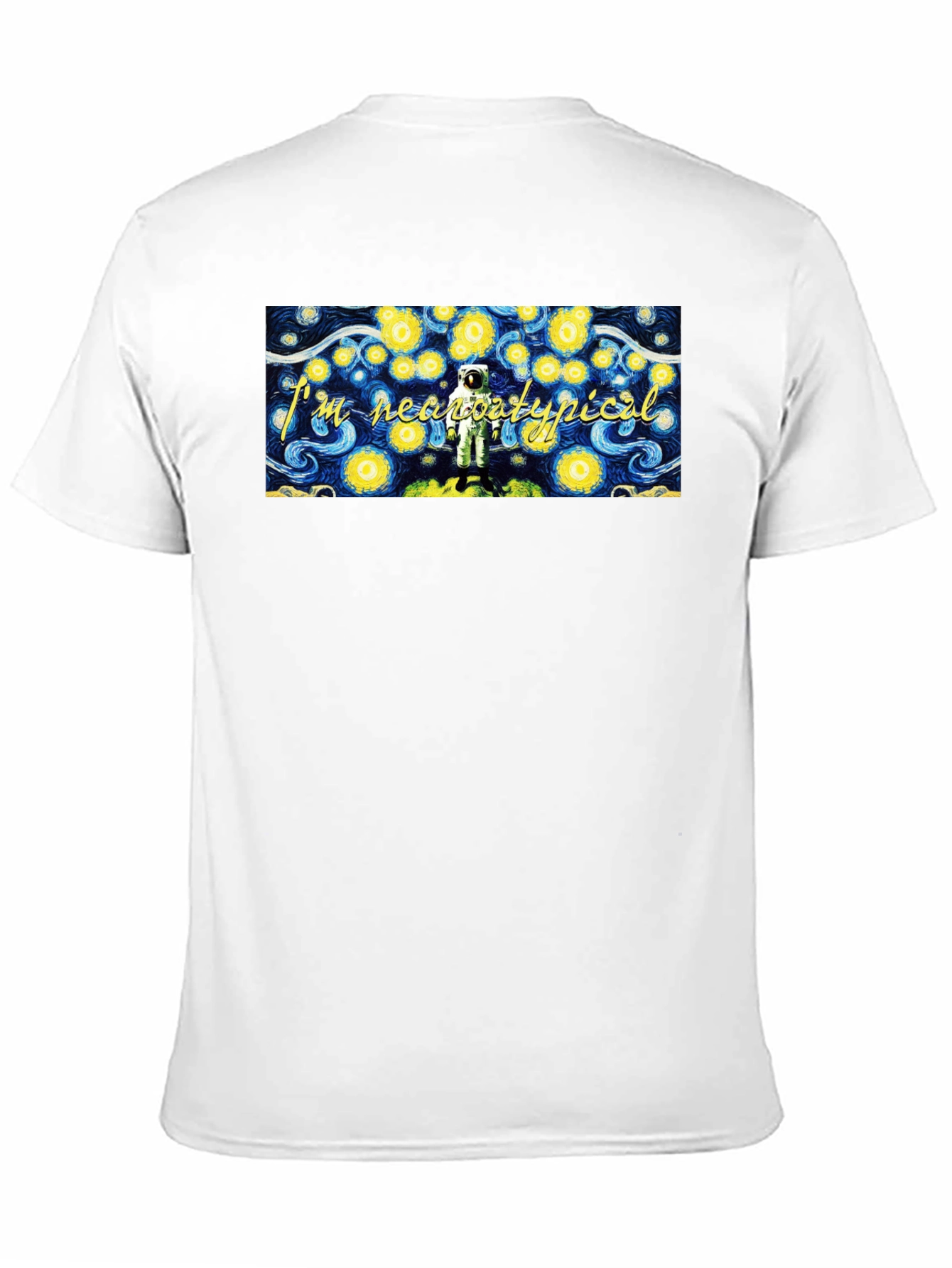 Starry Night Astronaut Graphic Tee