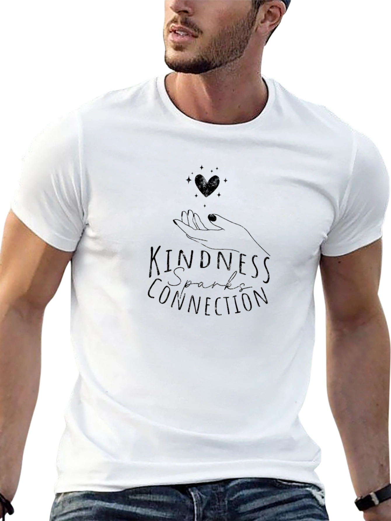 Kindness Sparks Connection T-Shirt - Unisex
