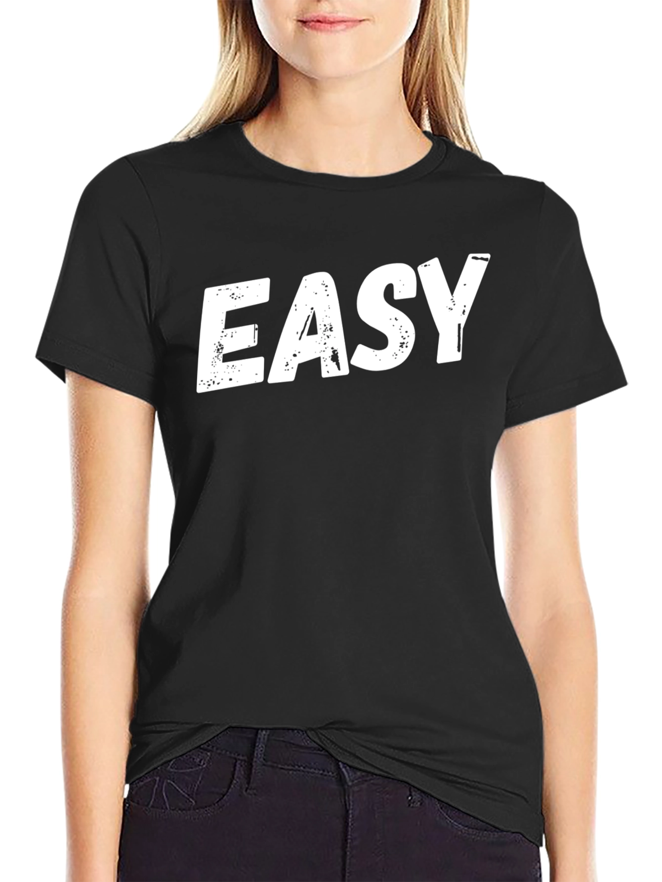 Easy Graphic Tee - Simple & Bold Statement Shirt