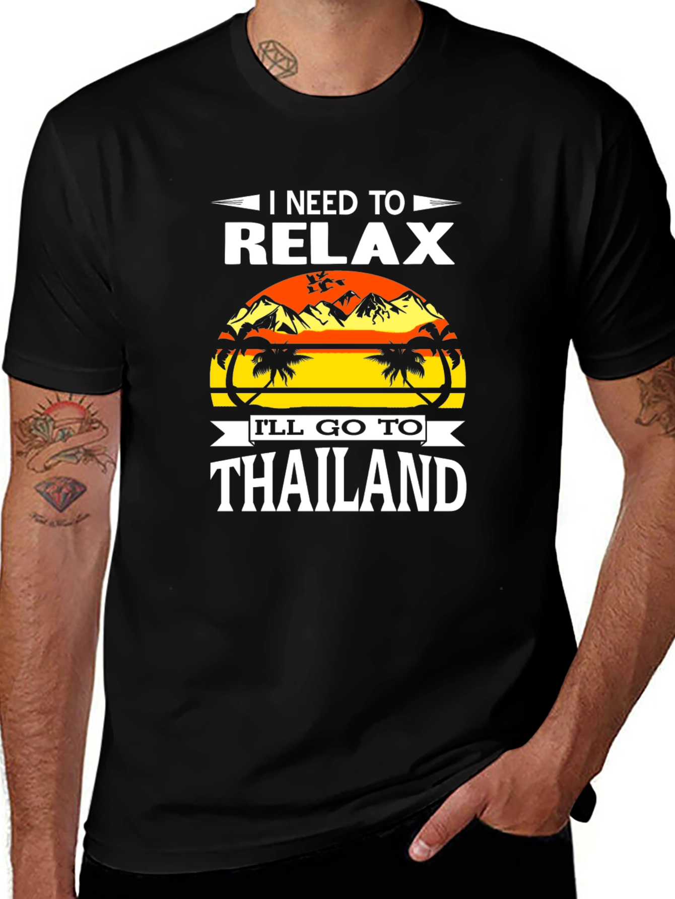 Relax in Thailand T-Shirt - Vacation Mode