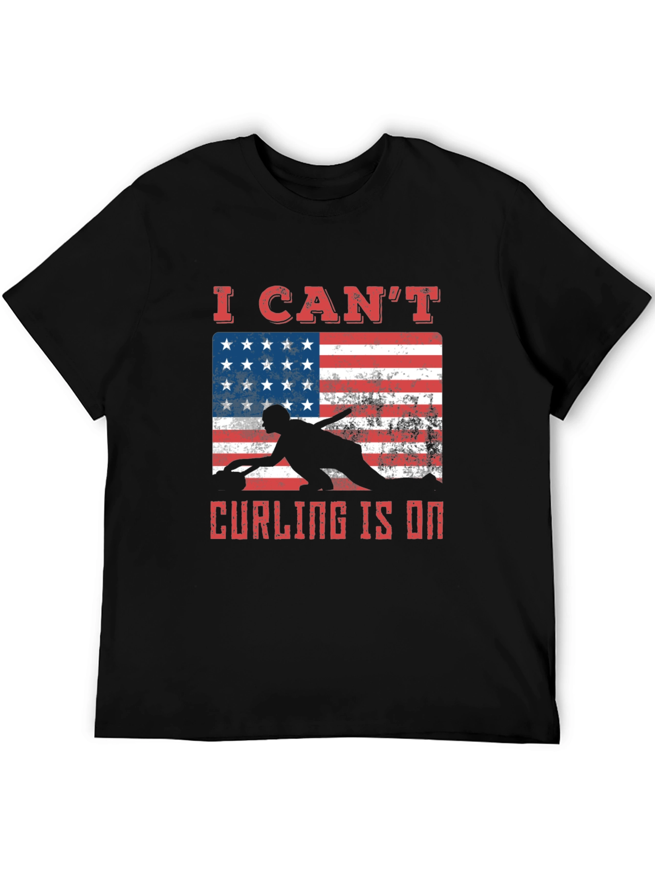 Curling is On Graphic Tee