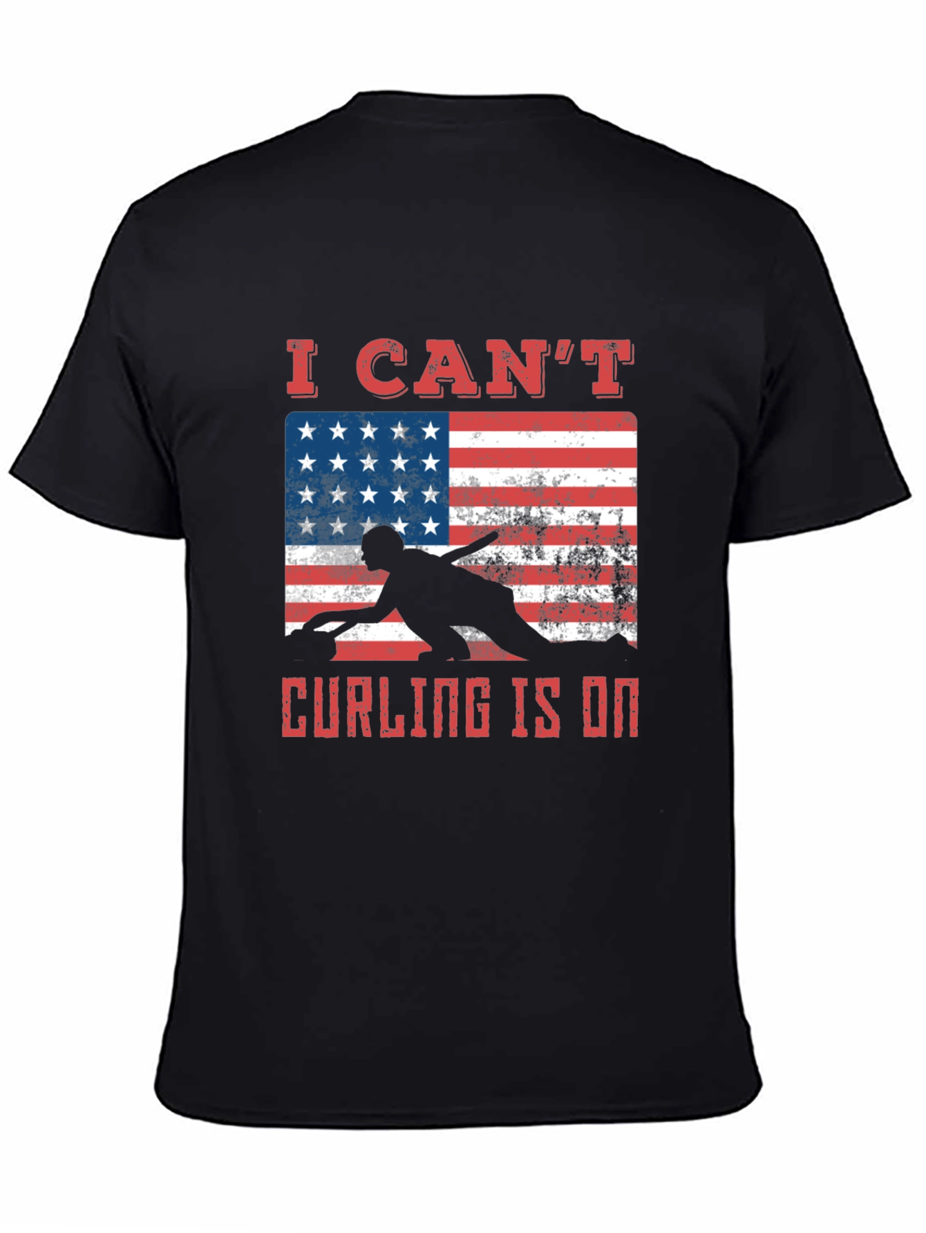 Curling is On Graphic Tee