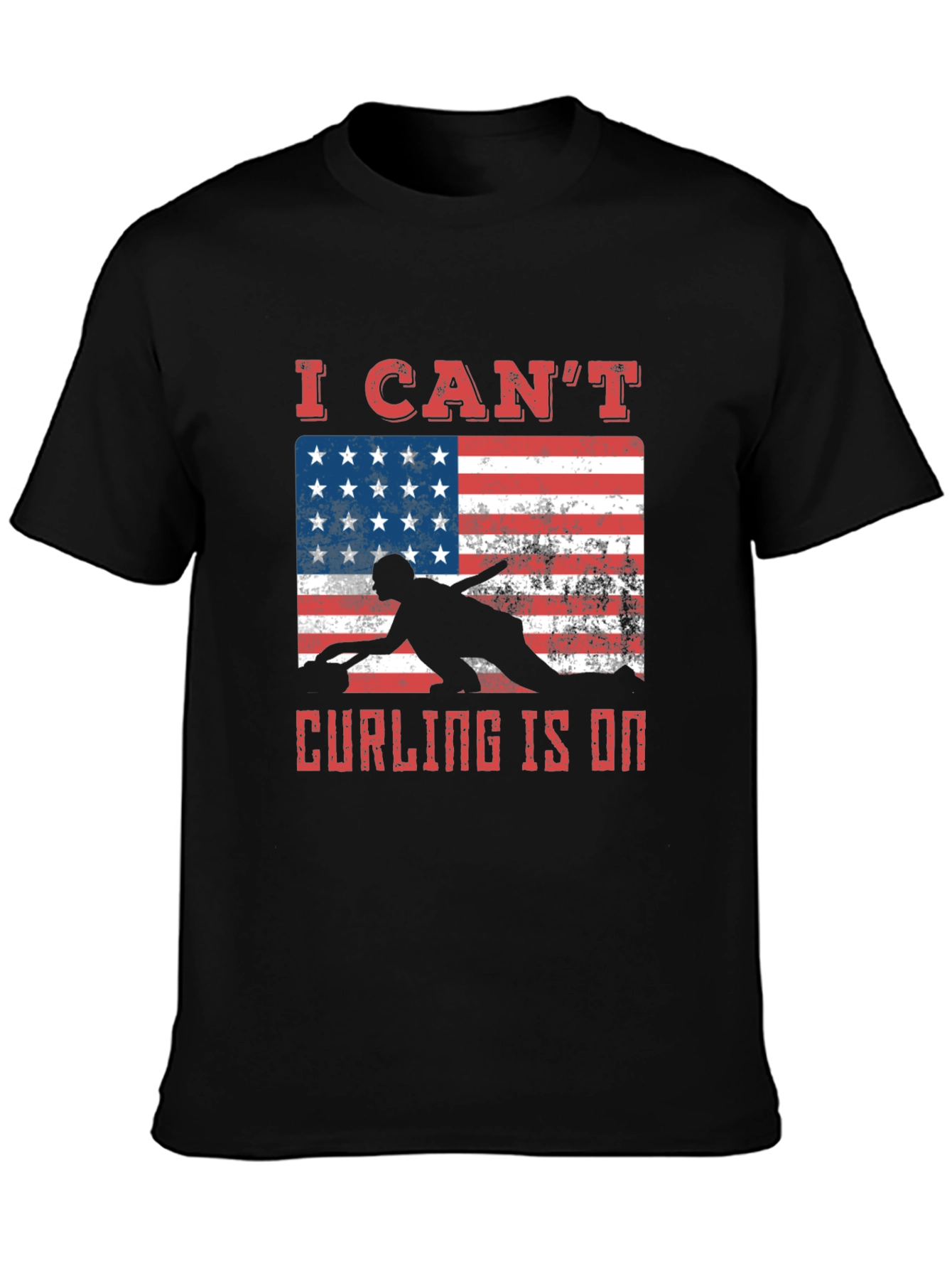 Curling is On Graphic Tee