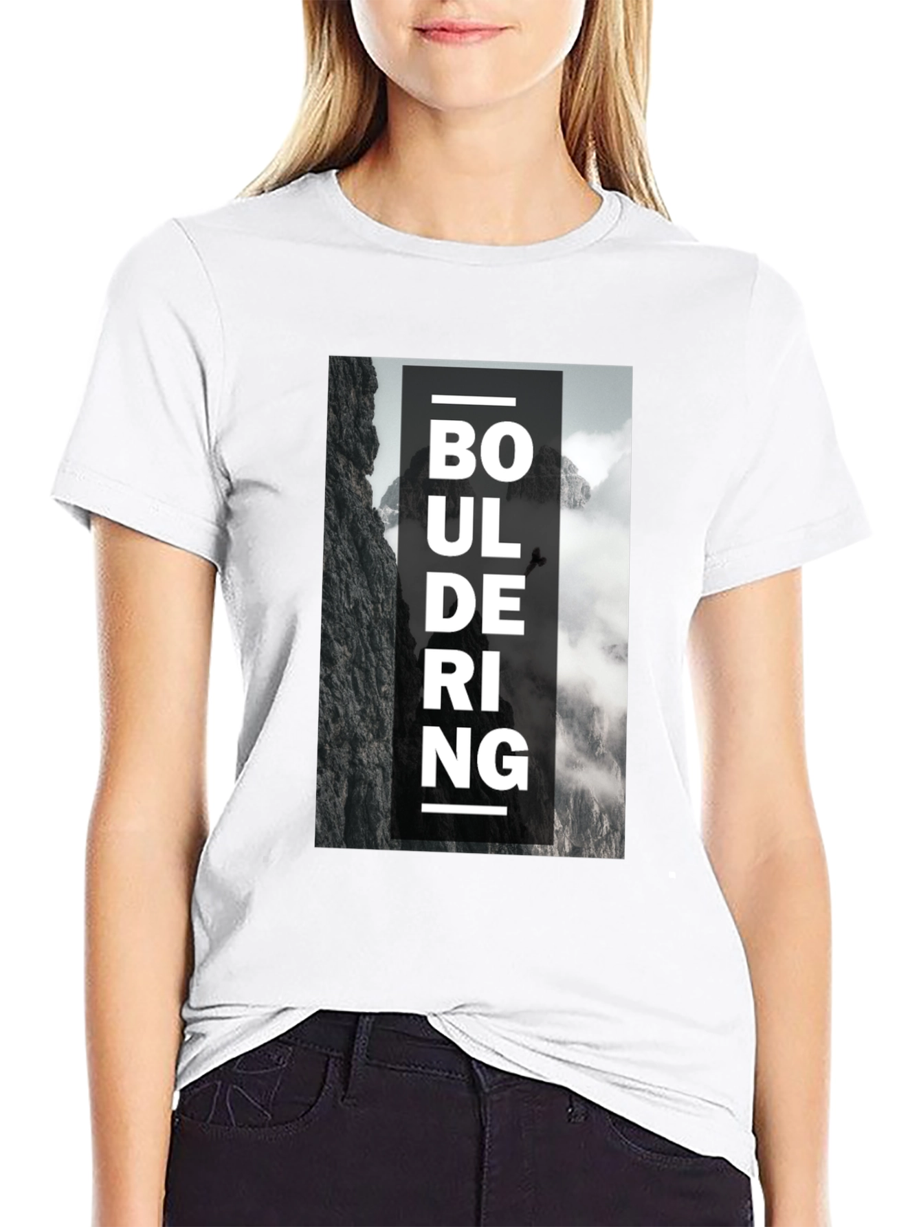 Bouldering Graphic Tee - Adventure Ready