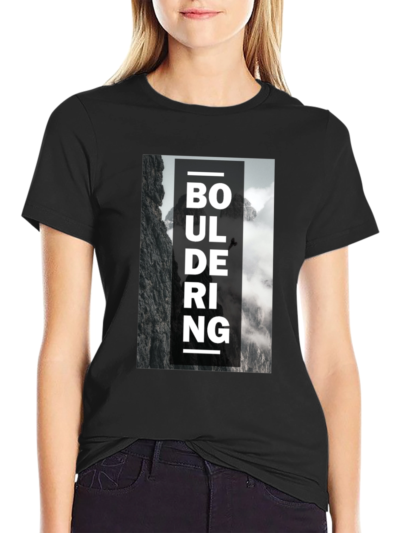 Bouldering Graphic Tee - Adventure Ready