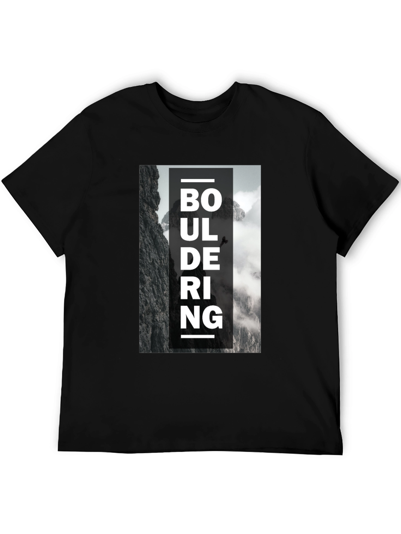 Bouldering Graphic Tee - Adventure Ready