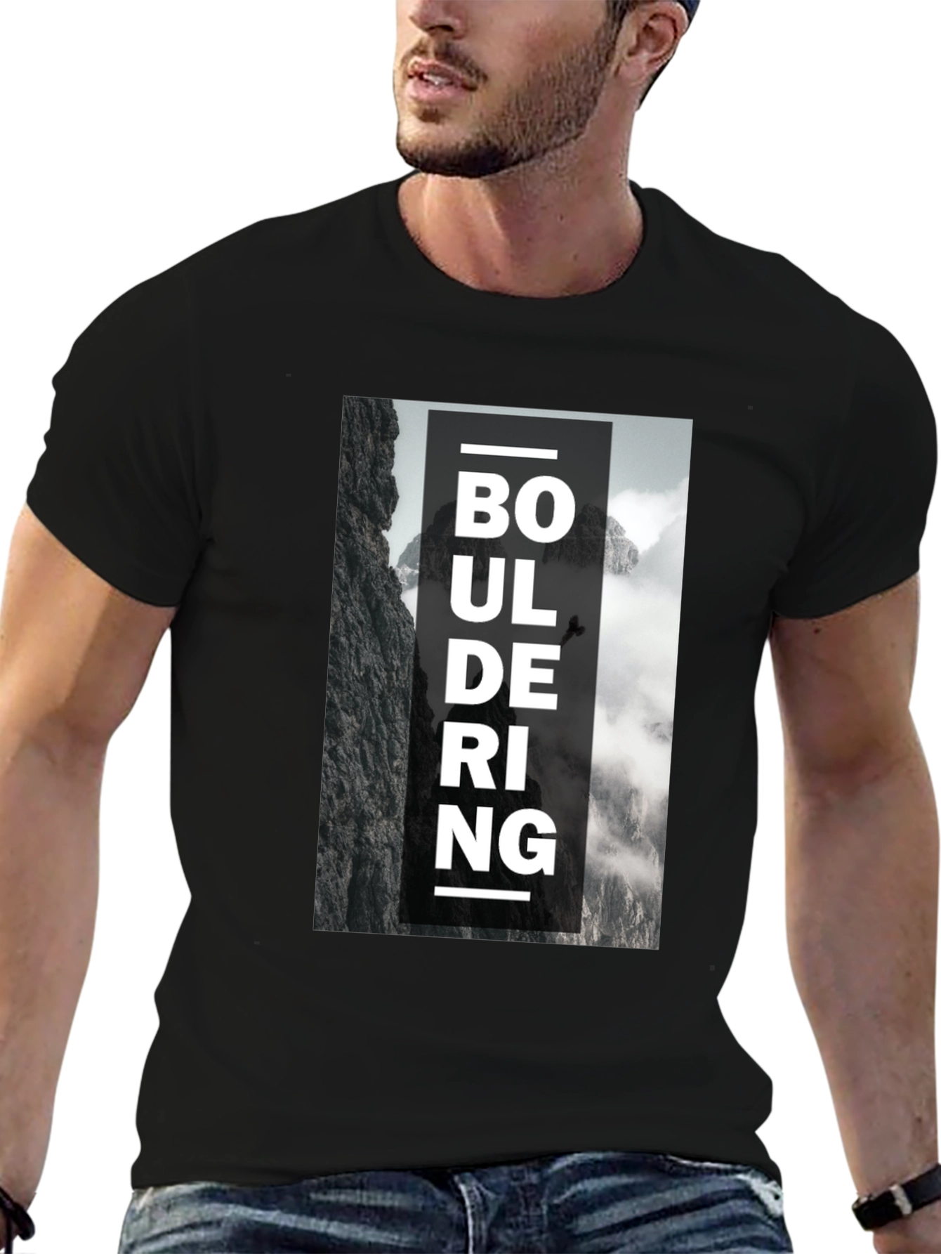 Bouldering Graphic Tee - Adventure Ready