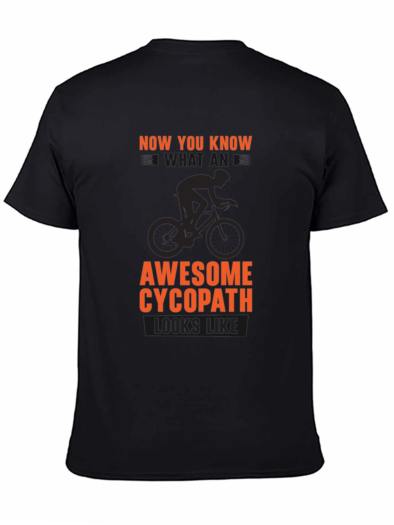 Awesome Cycopath Cyclist Graphic T-Shirt