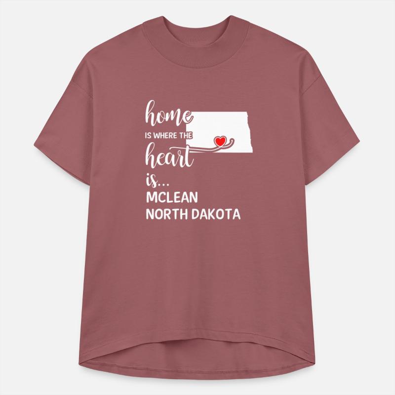 Mclean County North Dakota Is Where My Heart Is Gi