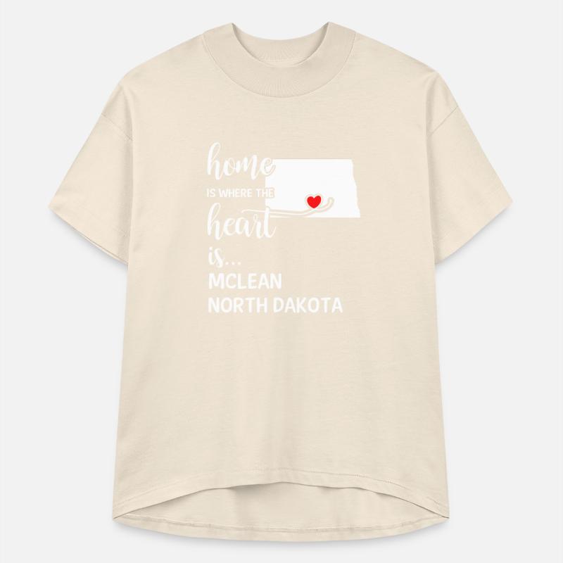 Mclean County North Dakota Is Where My Heart Is Gi