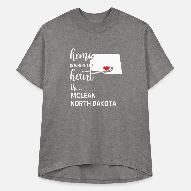 Mclean County North Dakota Is Where My Heart Is Gi