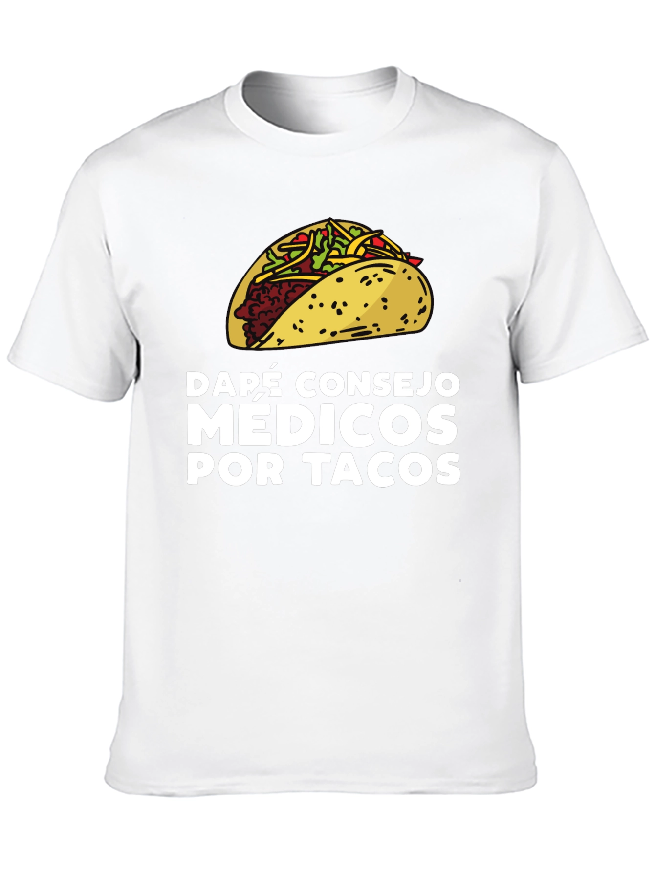 Taco Advice Funny Graphic Tee