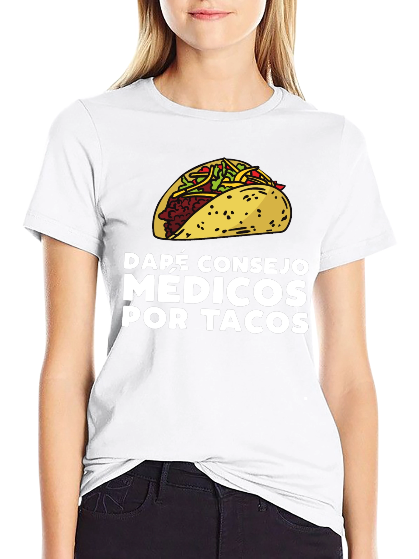 Taco Advice Funny Graphic Tee