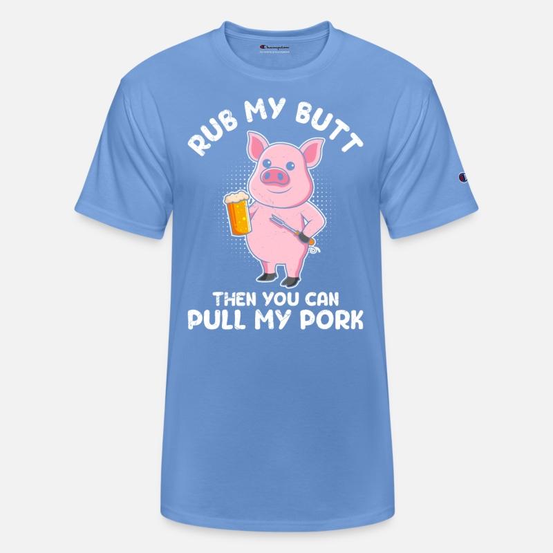 Meat Eater RUB MY BUTT Then PULL MY PORK
