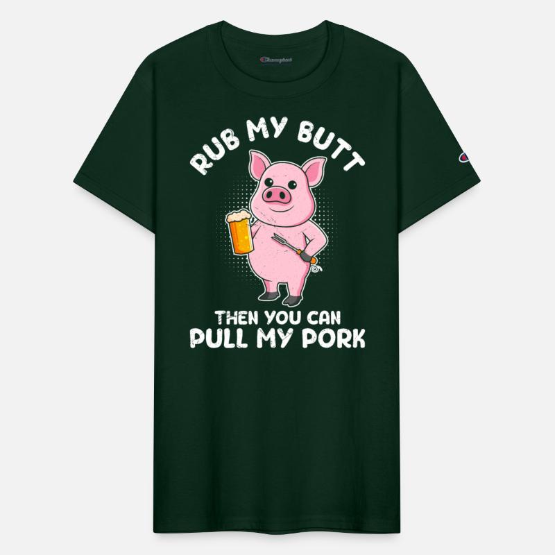 Meat Eater RUB MY BUTT Then PULL MY PORK