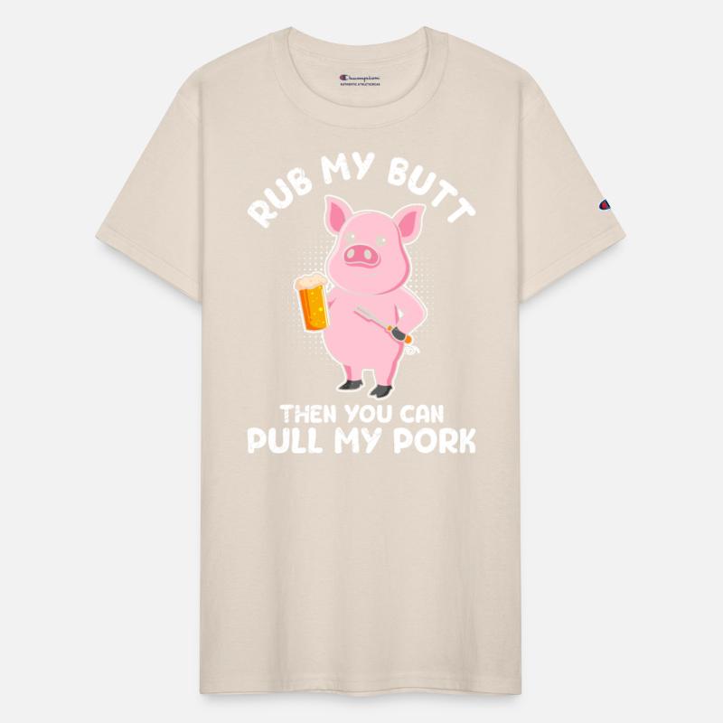 Meat Eater RUB MY BUTT Then PULL MY PORK