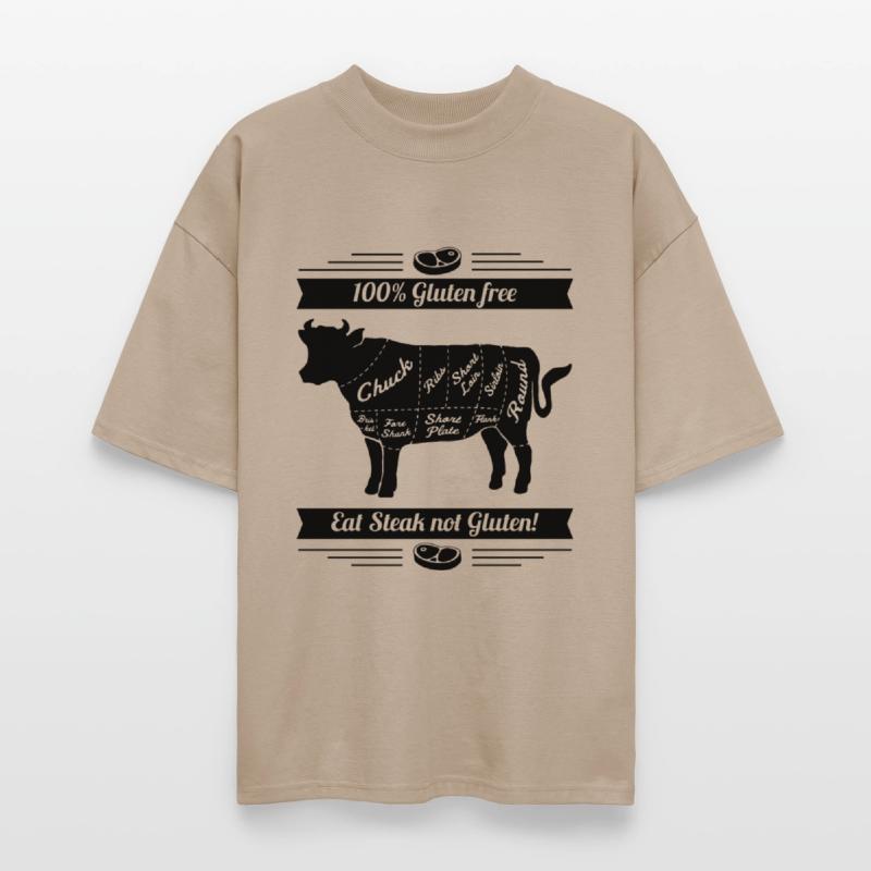 Meatlovers BBQ cow print black and white