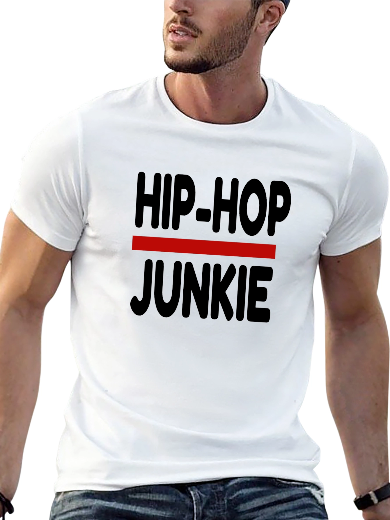 Hip-Hop Junkie Graphic Tee