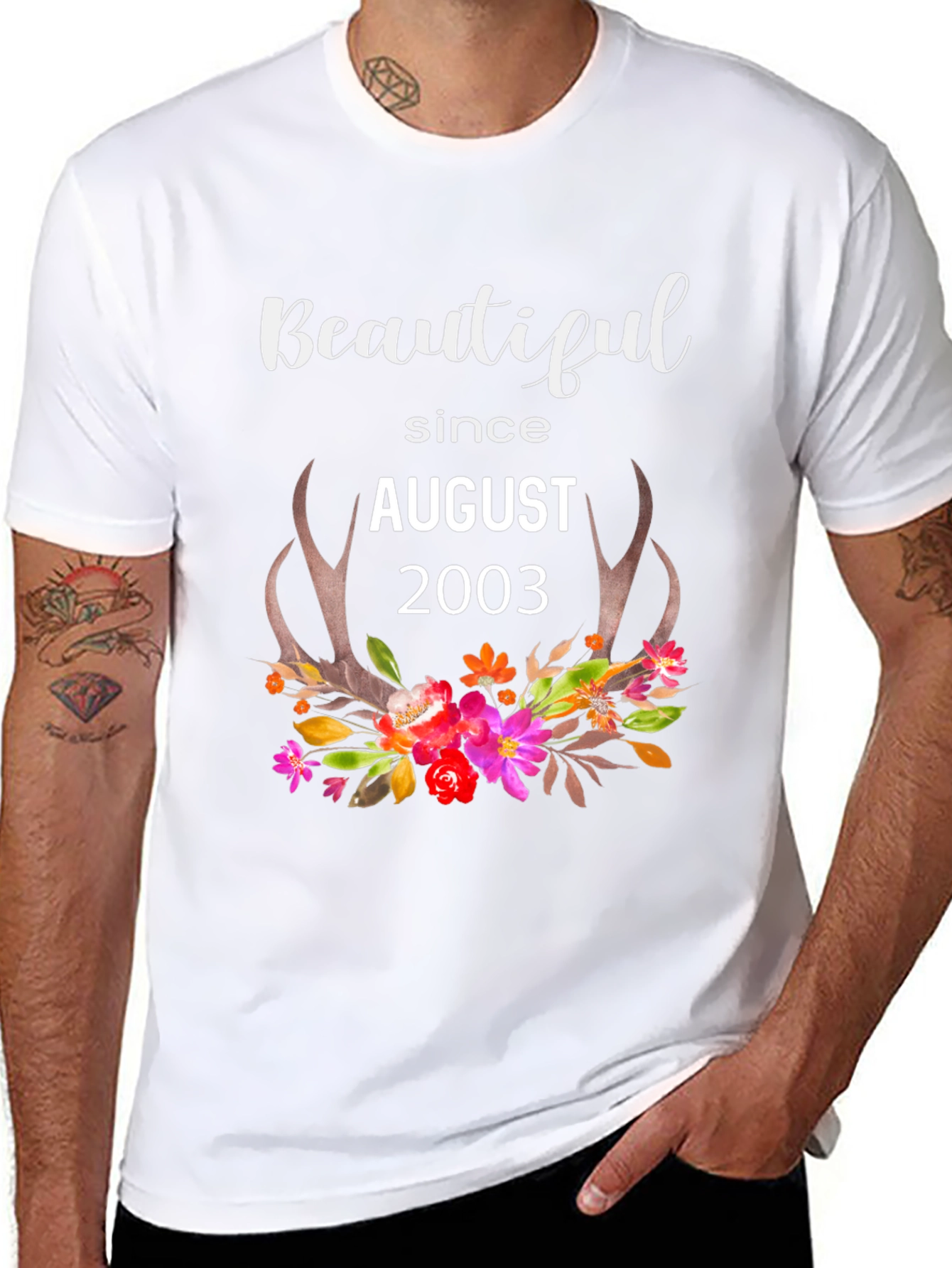 Beautiful Since August 2003 Graphic Tee
