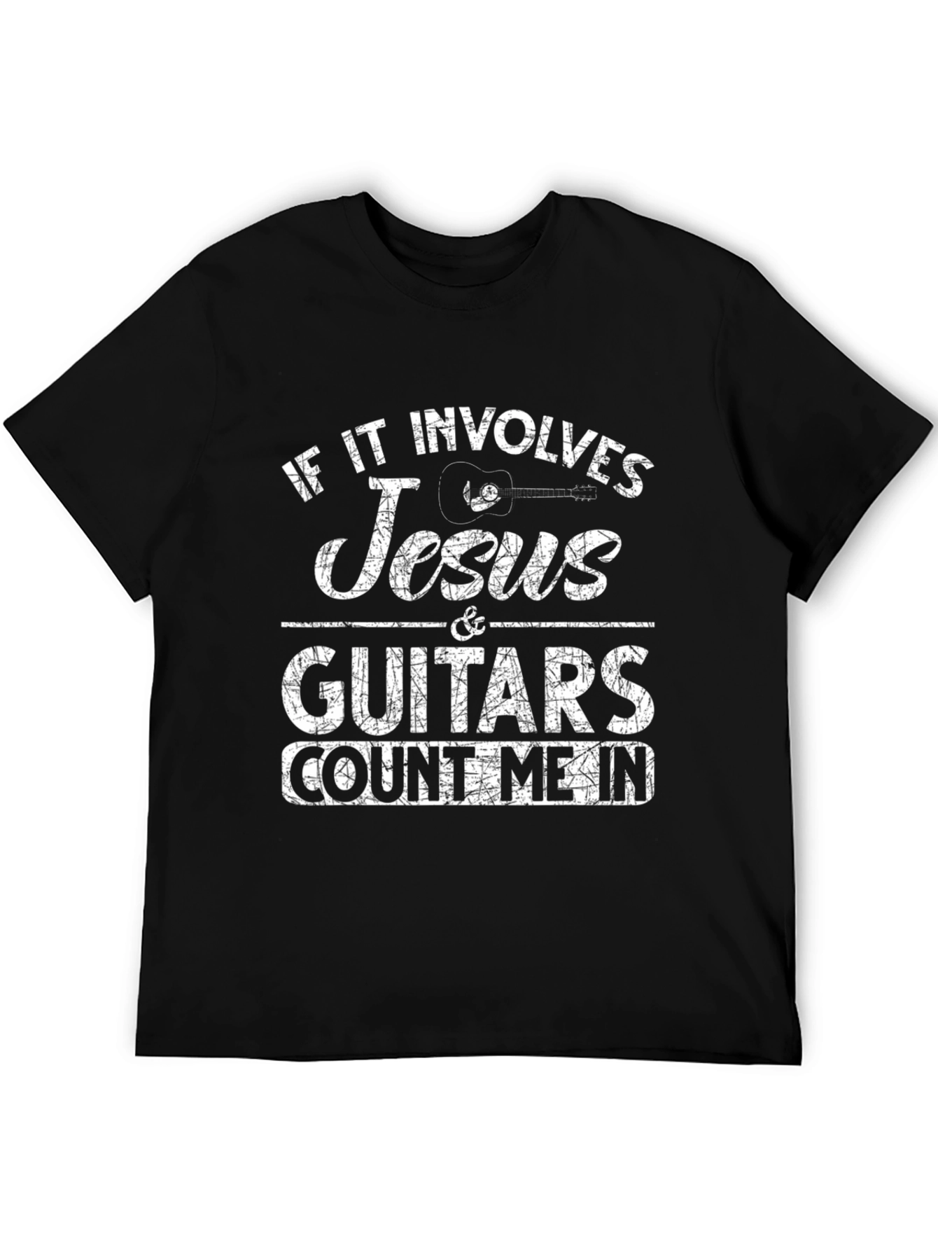 Jesus & Guitars T-Shirt - Count Me In!