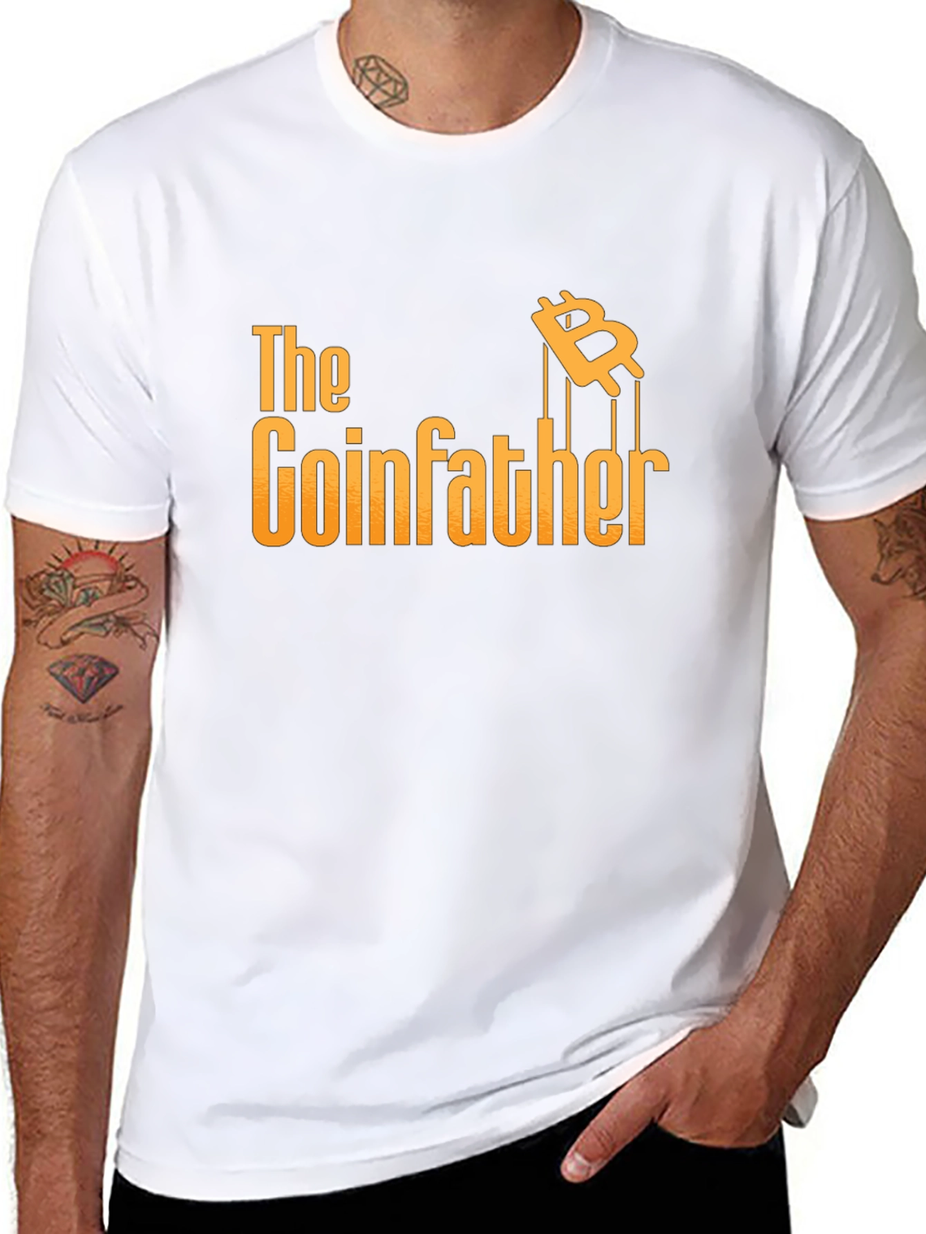 The Coinfather T-Shirt - Bitcoin Crypto Tee