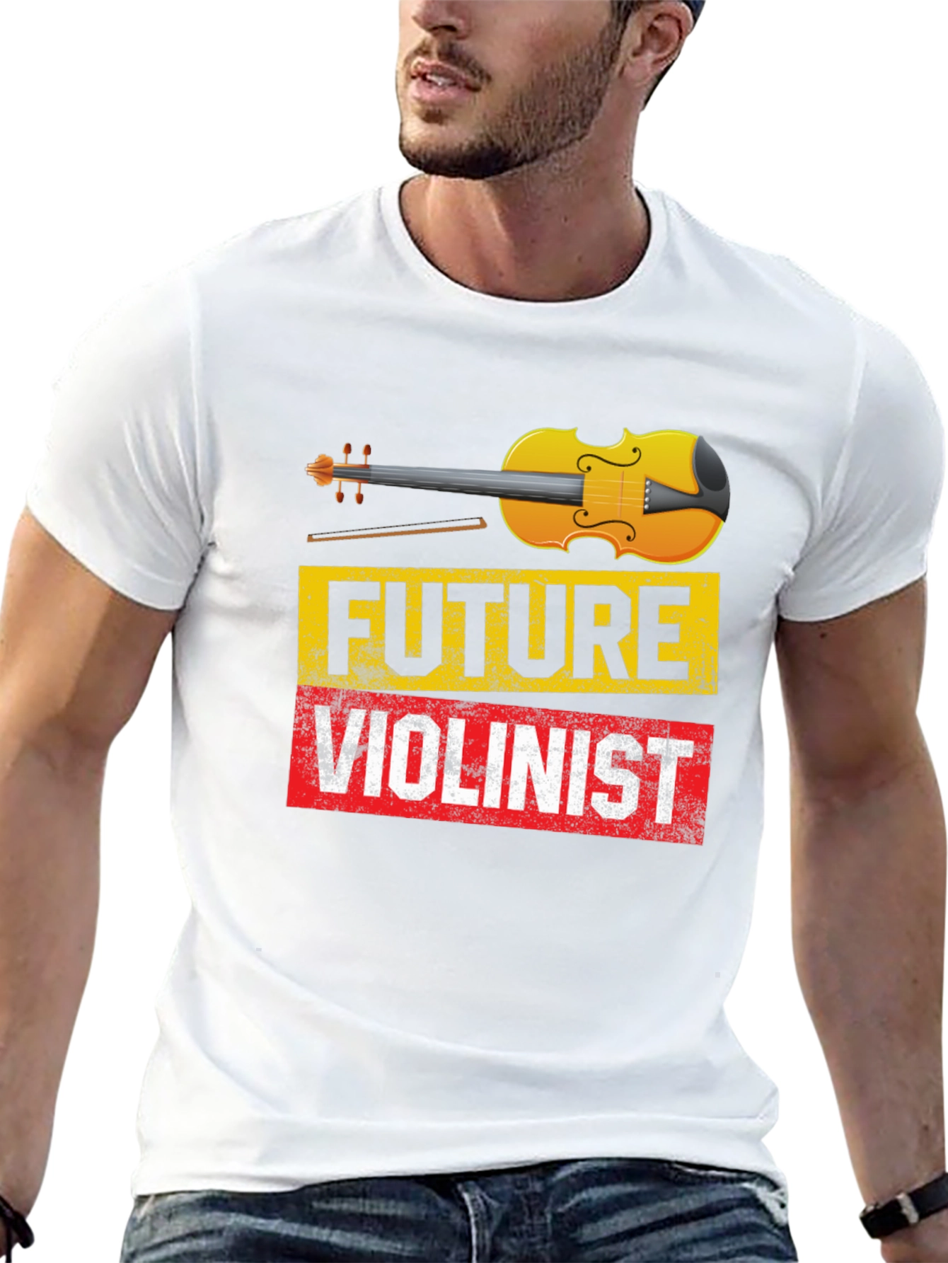 Future Violinist Graphic T-Shirt - Musician Tee