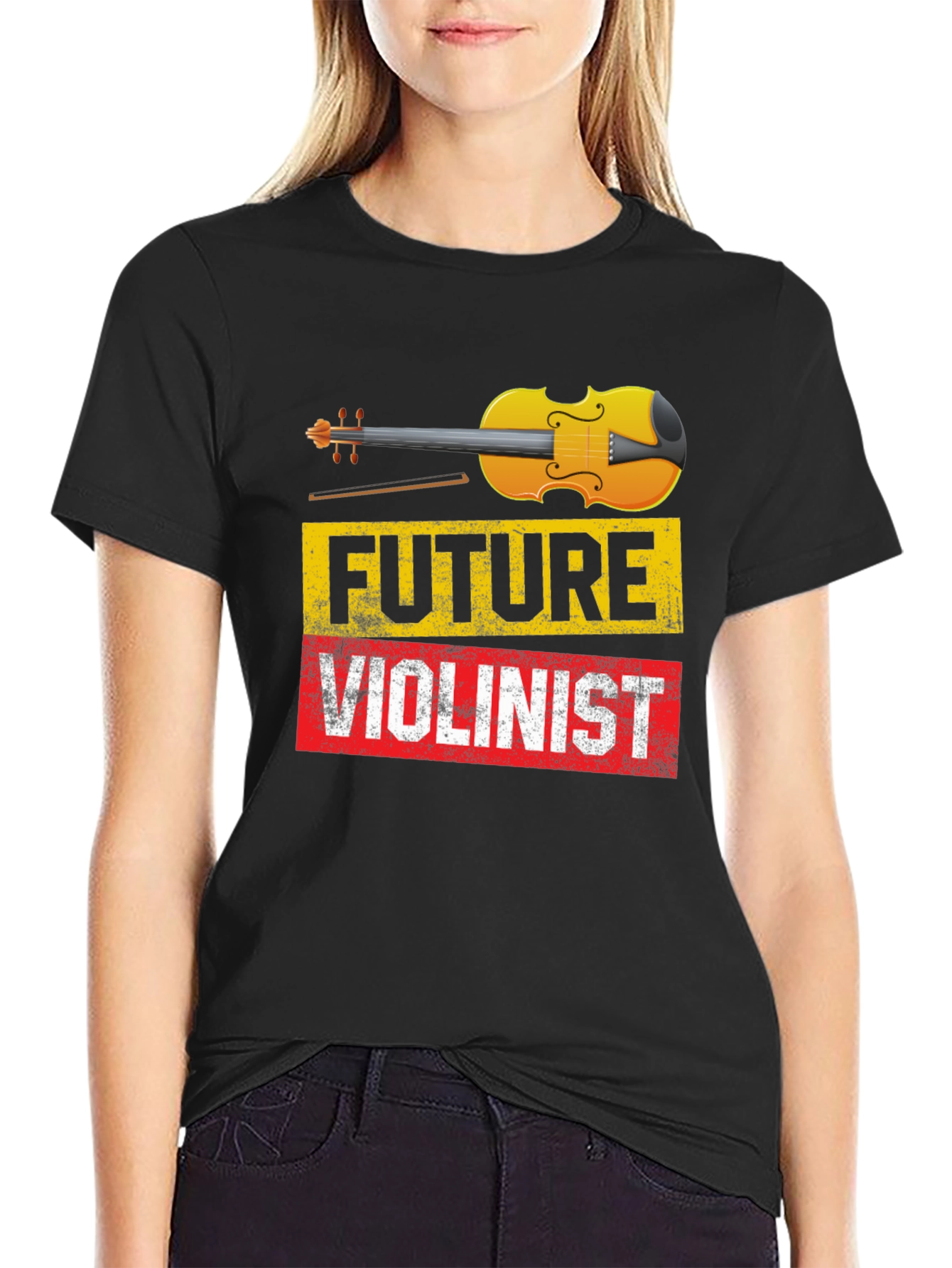 Future Violinist Graphic T-Shirt - Musician Tee